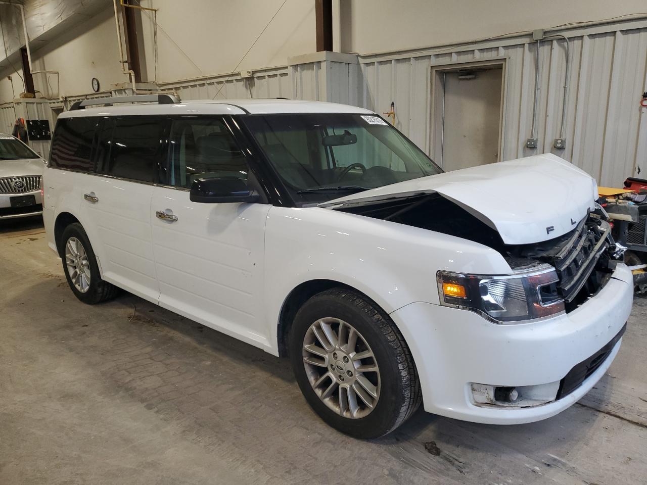 2017 Ford Flex Sel Белый vin: 2FMHK6C86HBA10605