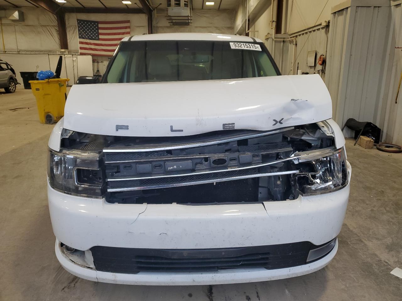 2017 Ford Flex Sel Белый vin: 2FMHK6C86HBA10605