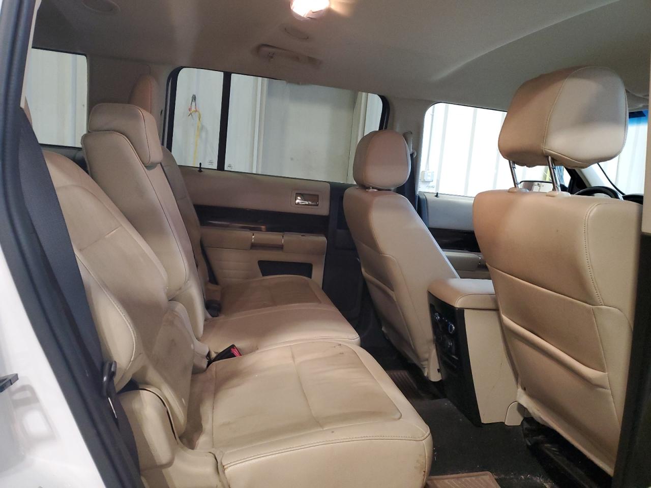2017 Ford Flex Sel Белый vin: 2FMHK6C86HBA10605