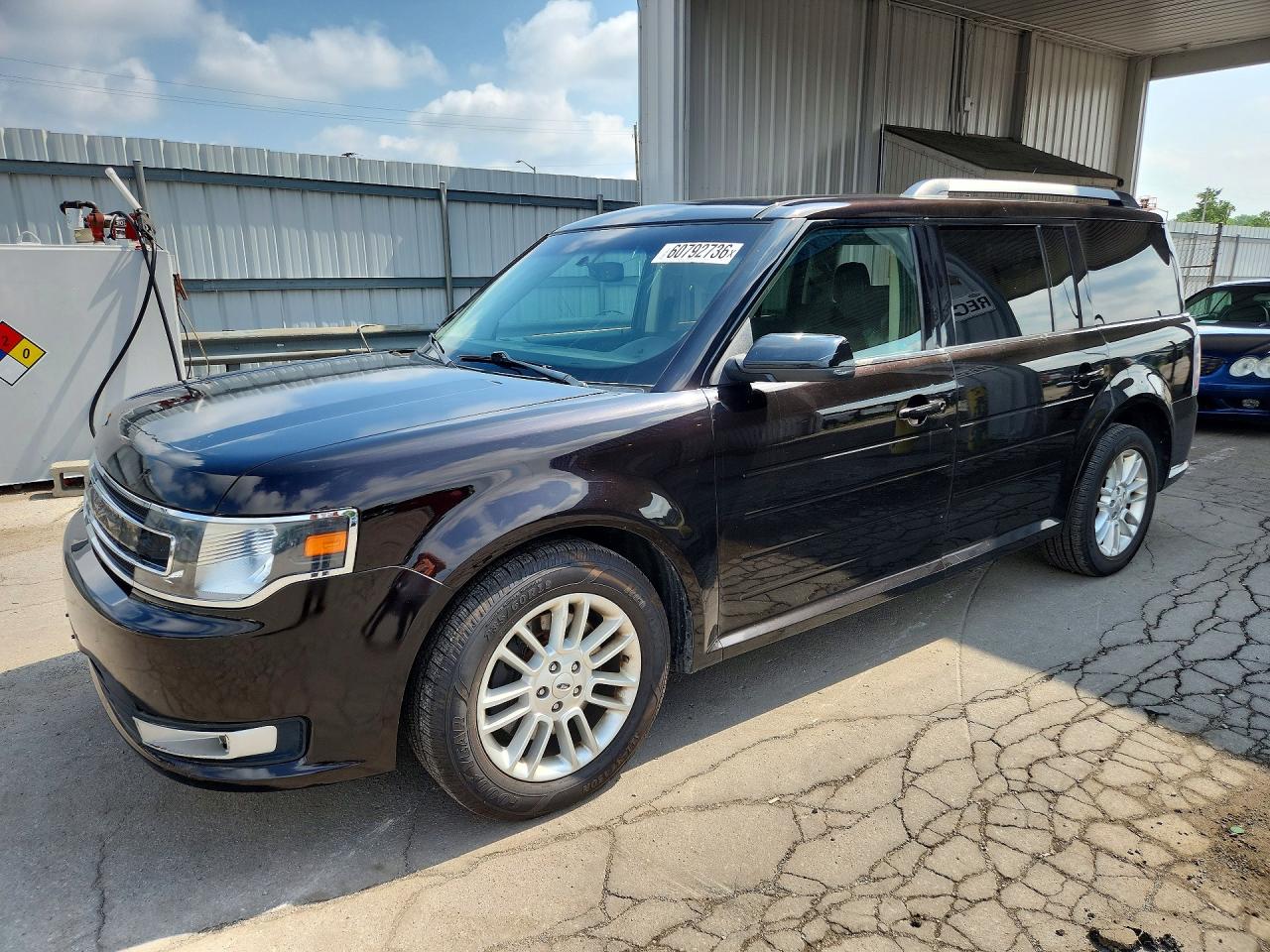 2013 Ford Flex Sel Brown vin: 2FMHK6C87DBD18814