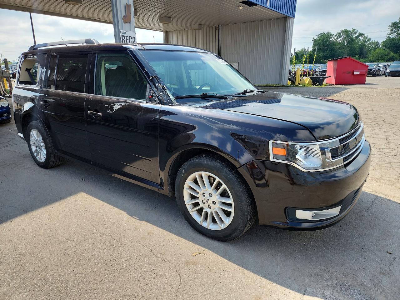 2013 Ford Flex Sel Brown vin: 2FMHK6C87DBD18814
