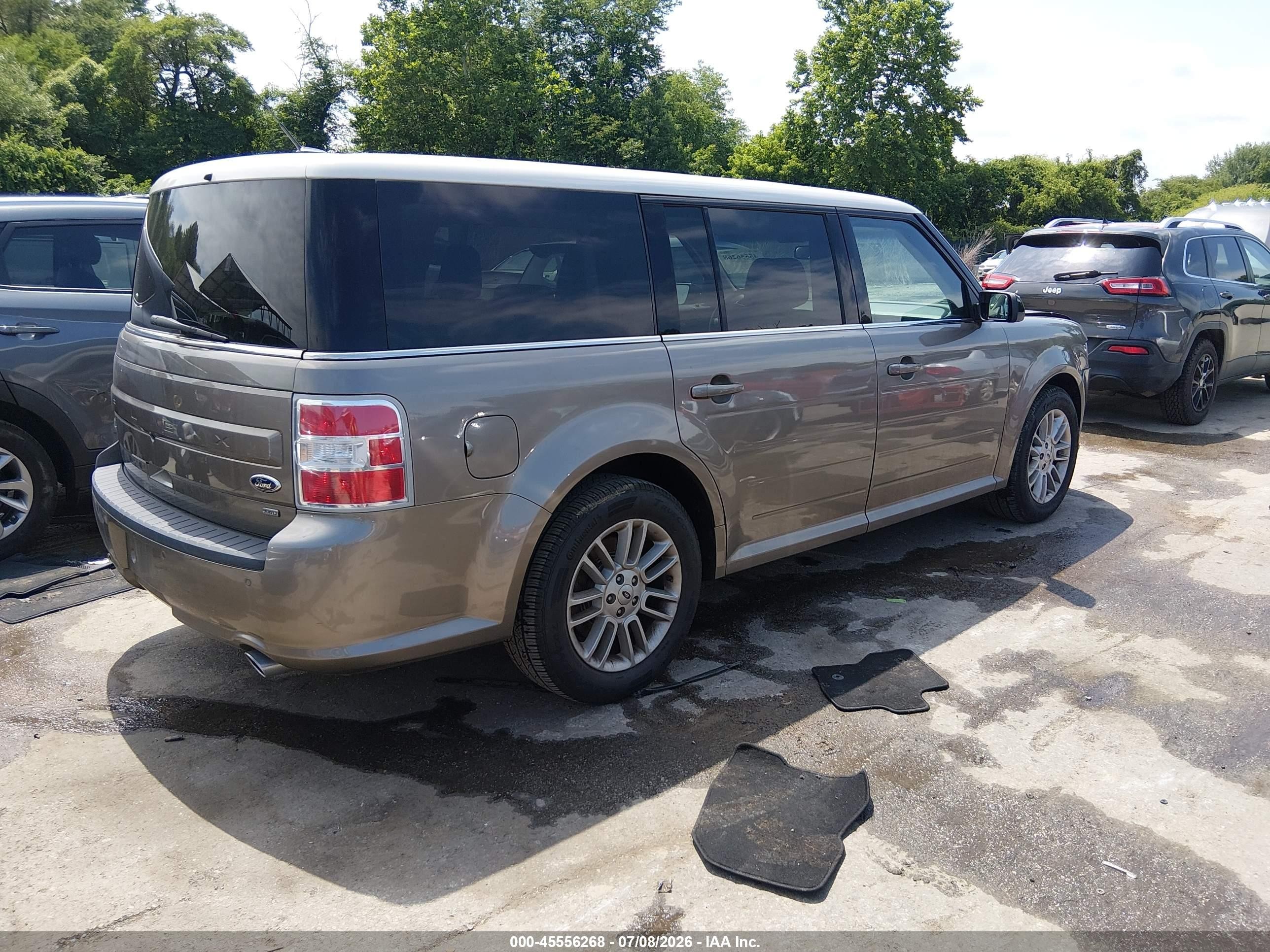 2013 Ford Flex Sel Pewter vin: 2FMHK6C87DBD25844