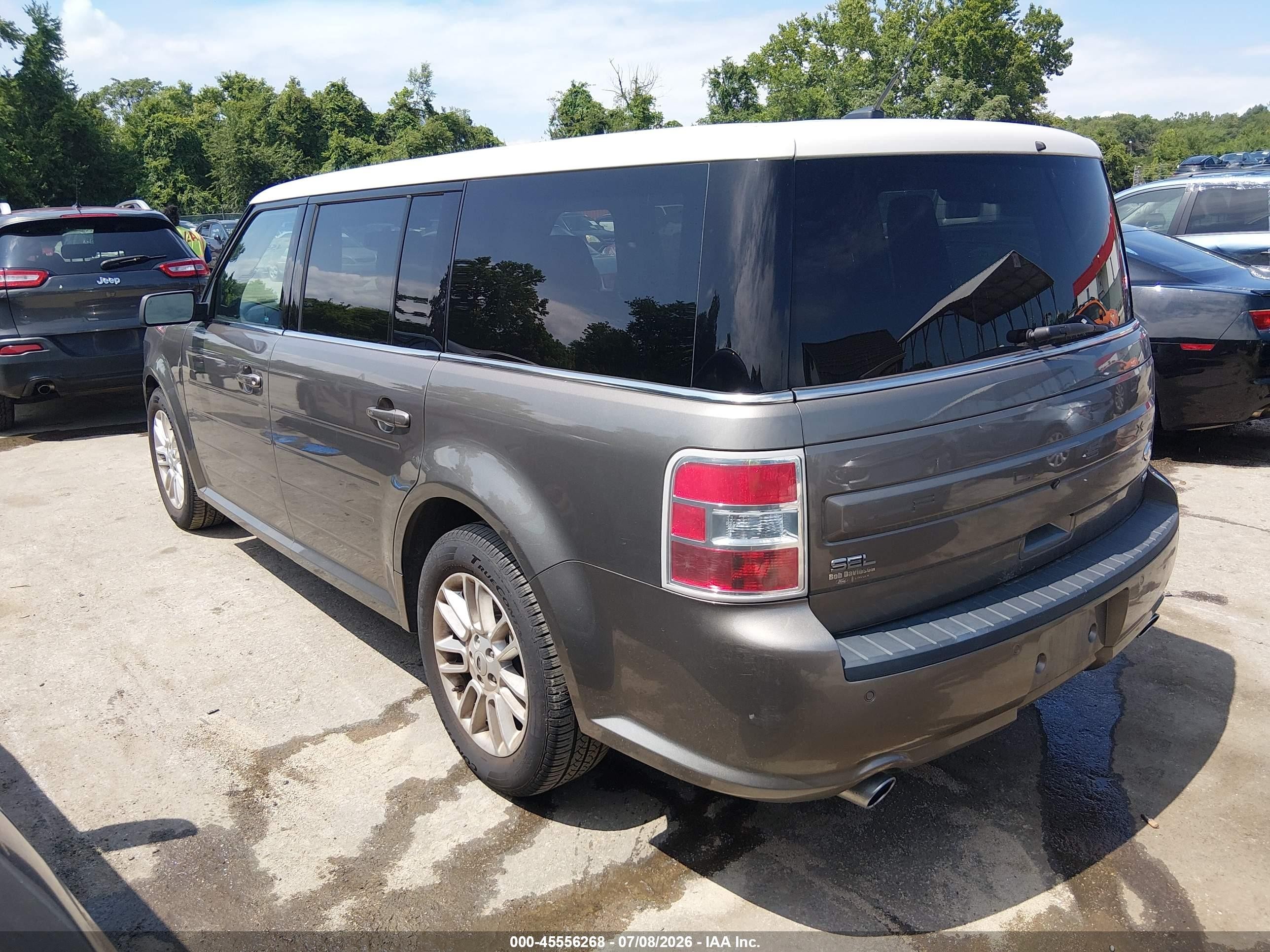 2013 Ford Flex Sel Pewter vin: 2FMHK6C87DBD25844