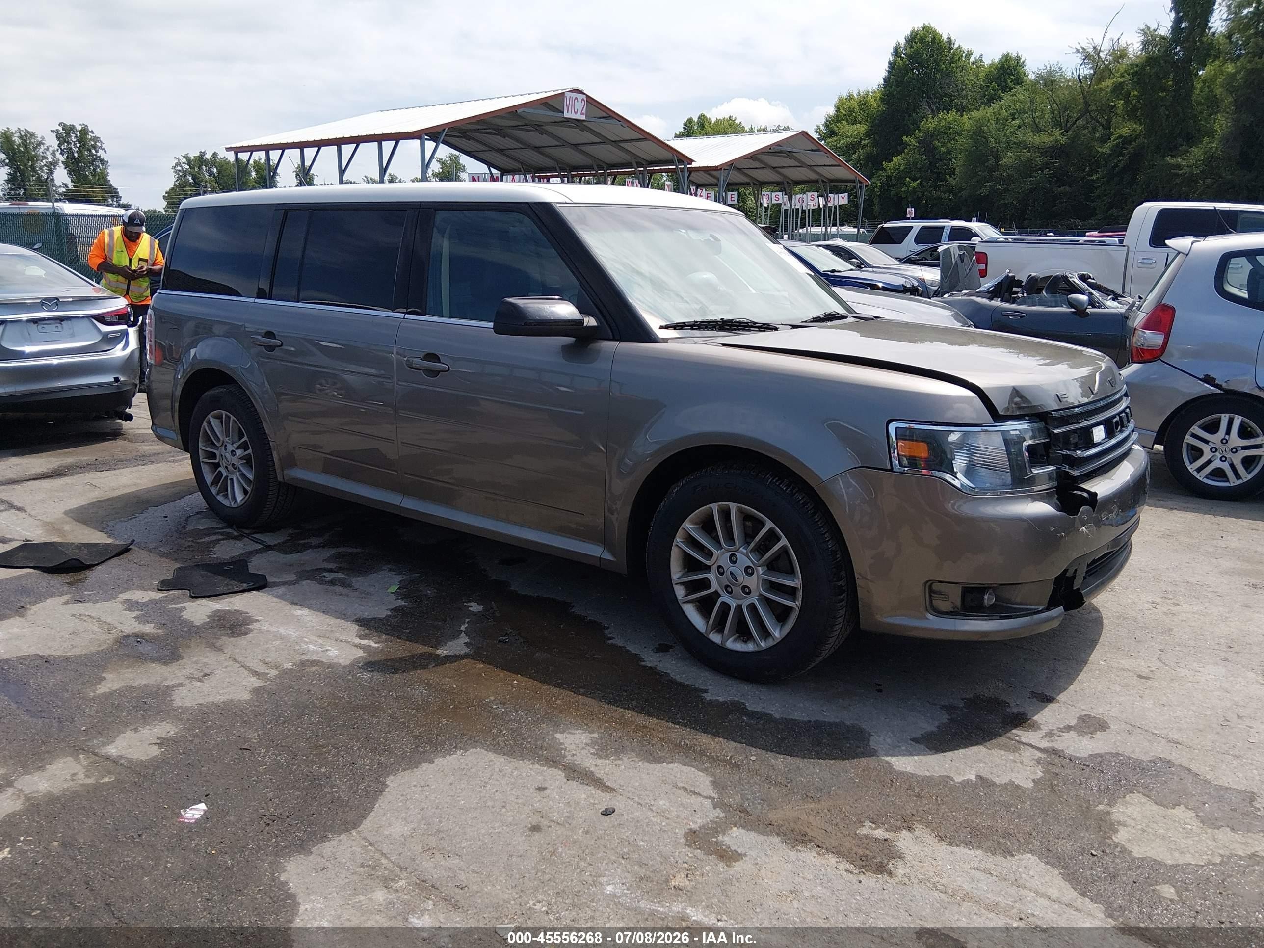 2013 Ford Flex Sel Pewter vin: 2FMHK6C87DBD25844