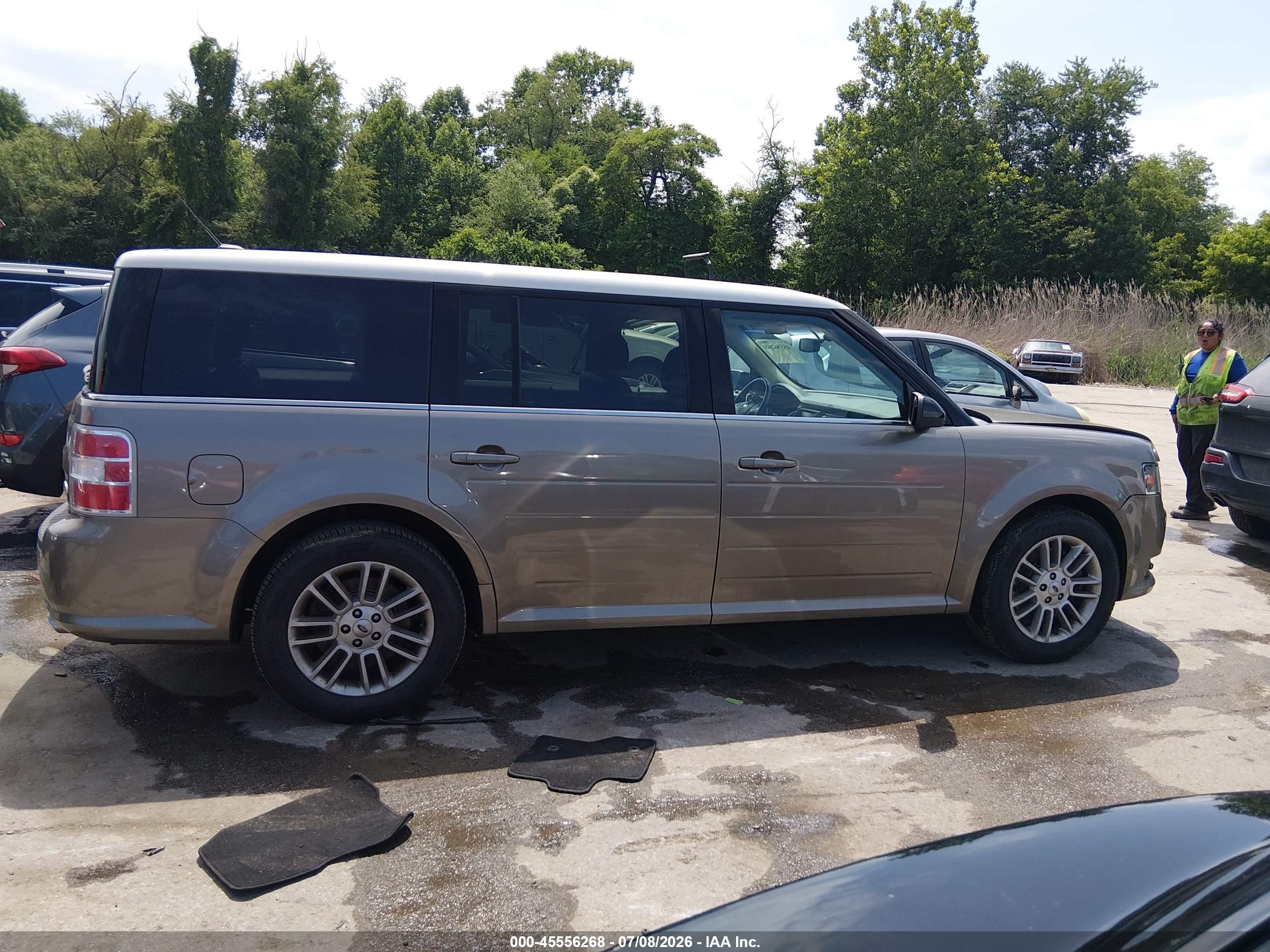 2013 Ford Flex Sel Pewter vin: 2FMHK6C87DBD25844