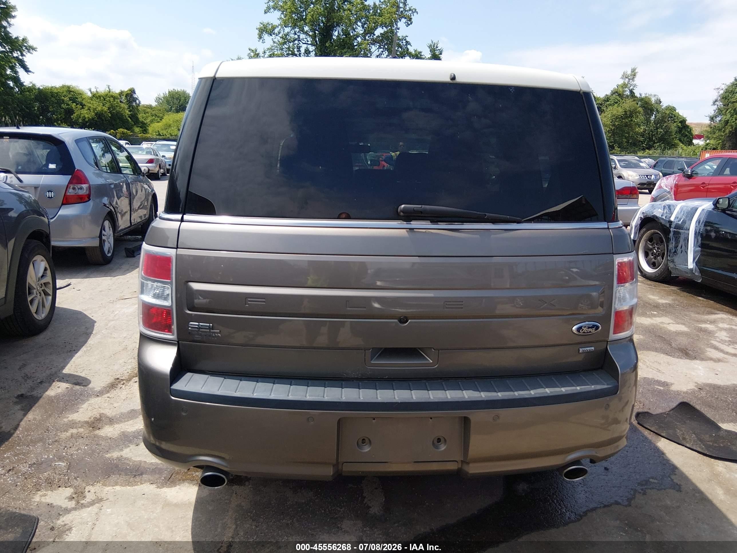 2013 Ford Flex Sel Pewter vin: 2FMHK6C87DBD25844