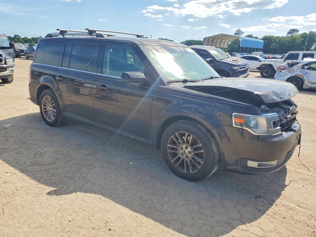 2013 Ford Flex Sel Black vin: 2FMHK6C87DBD35306