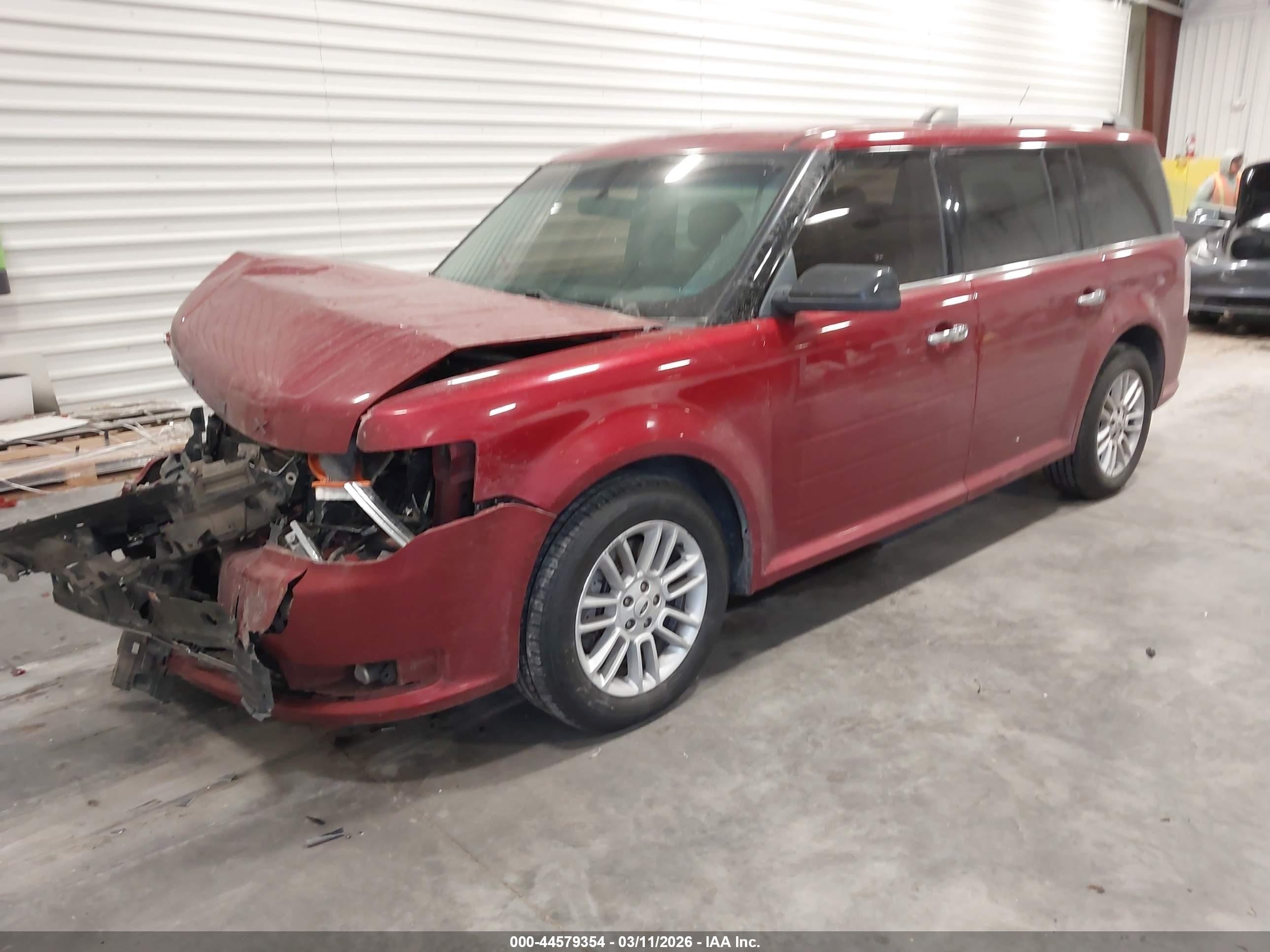 2015 Ford Flex Sel Красный vin: 2FMHK6C87FBA06527