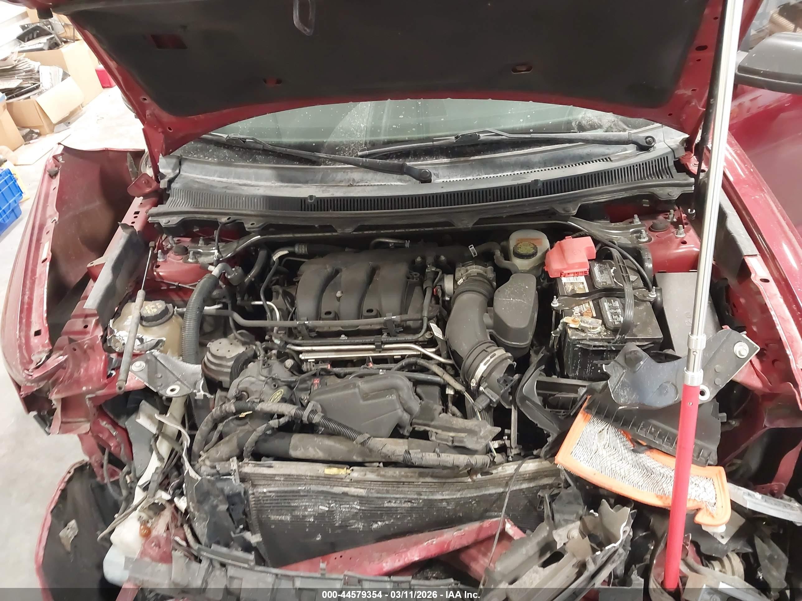2015 Ford Flex Sel Красный vin: 2FMHK6C87FBA06527