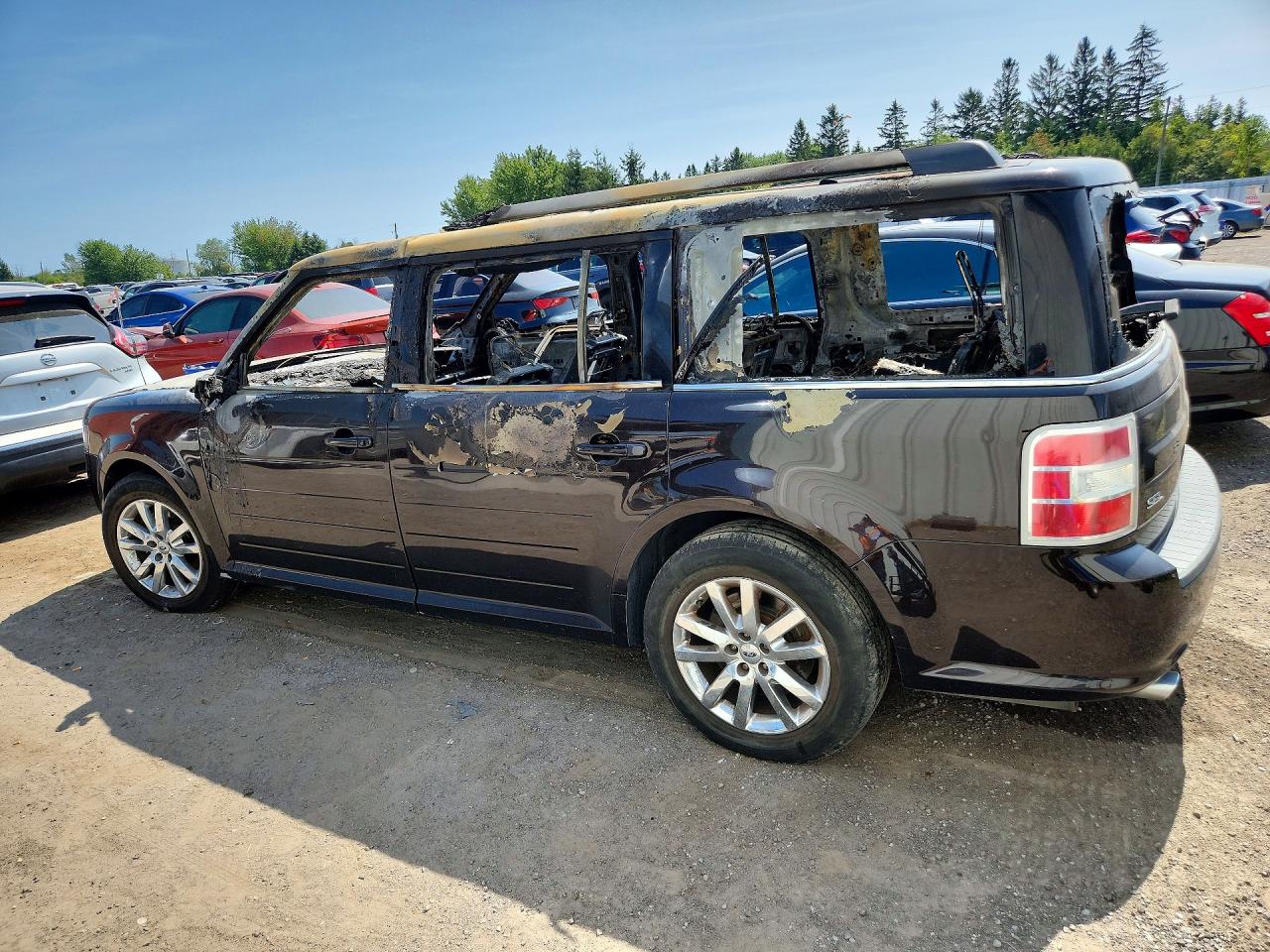 2013 Ford Flex Sel Brown vin: 2FMHK6C88DBD08471
