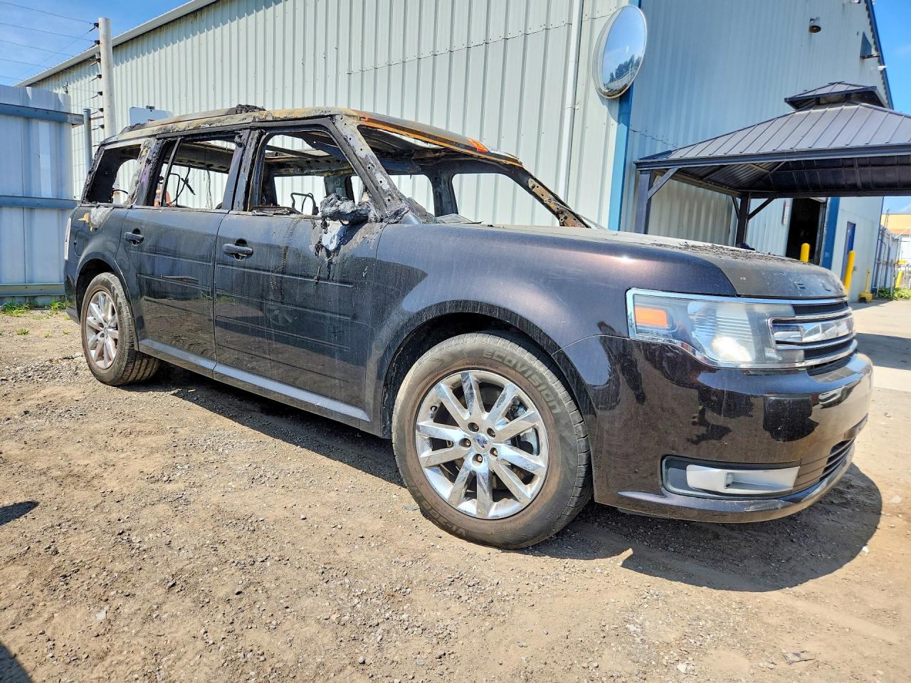 2013 Ford Flex Sel Brown vin: 2FMHK6C88DBD08471
