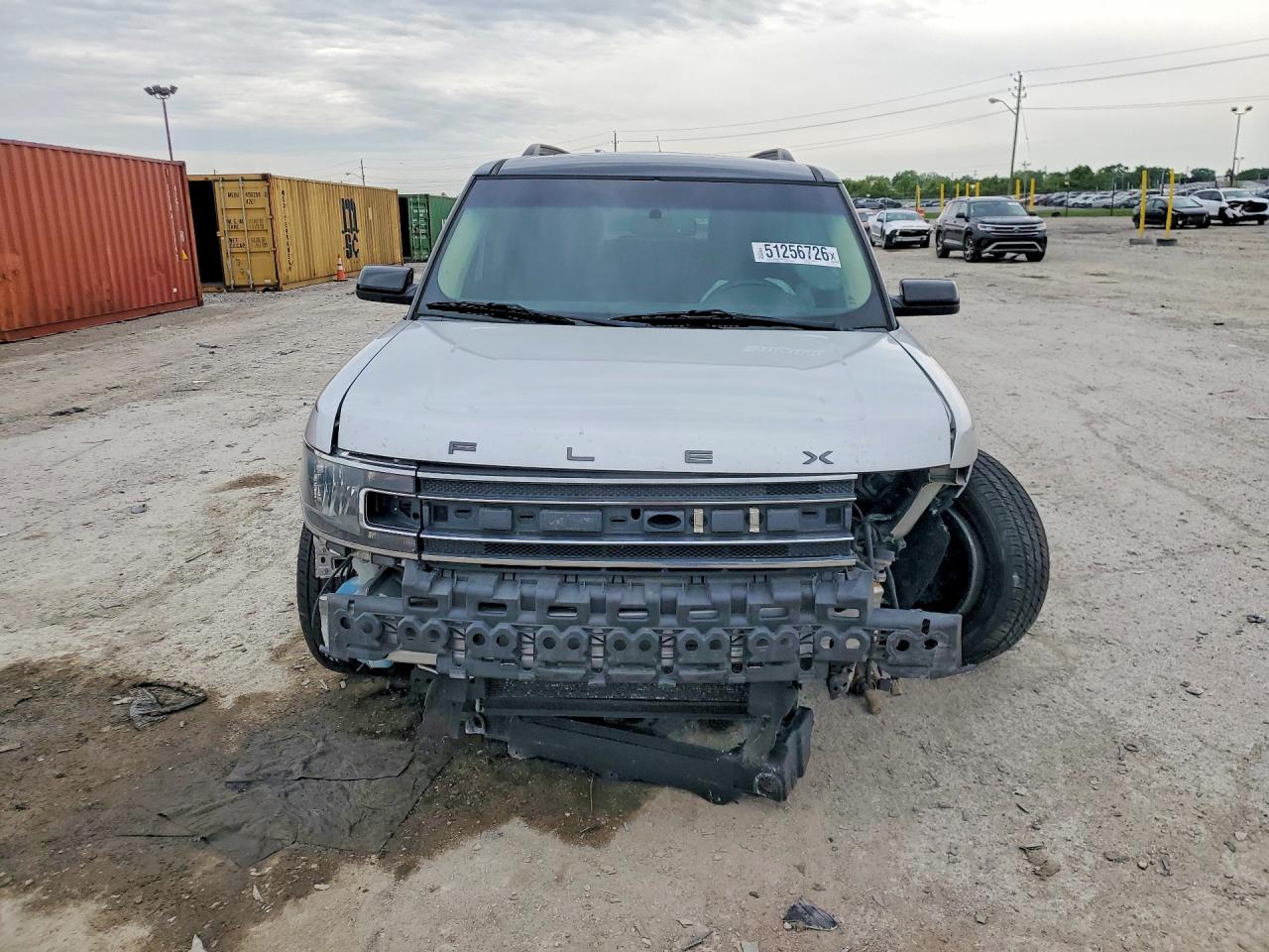 2013 Ford Flex Sel Silver vin: 2FMHK6C88DBD12715