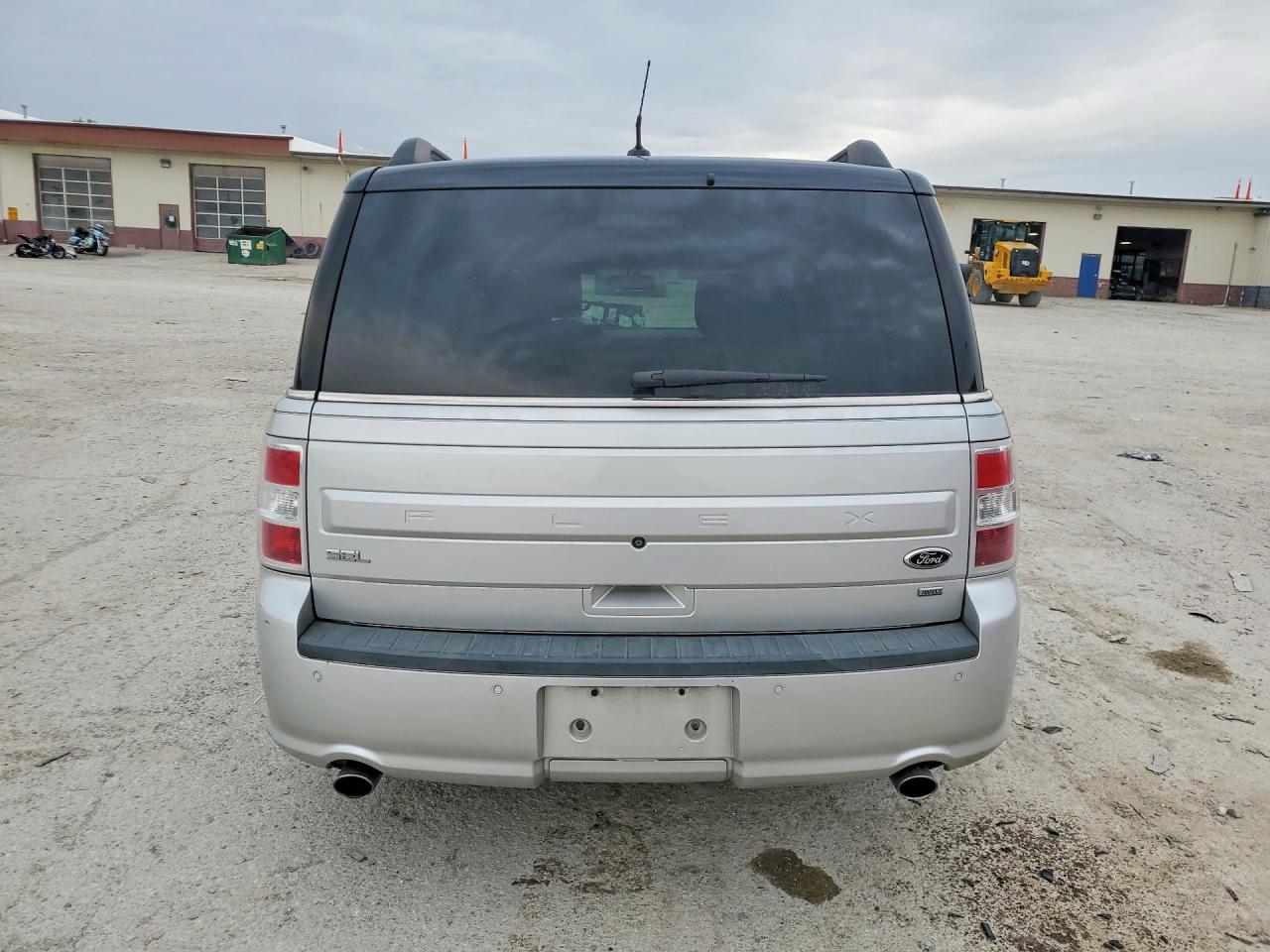 2013 Ford Flex Sel Silver vin: 2FMHK6C88DBD12715