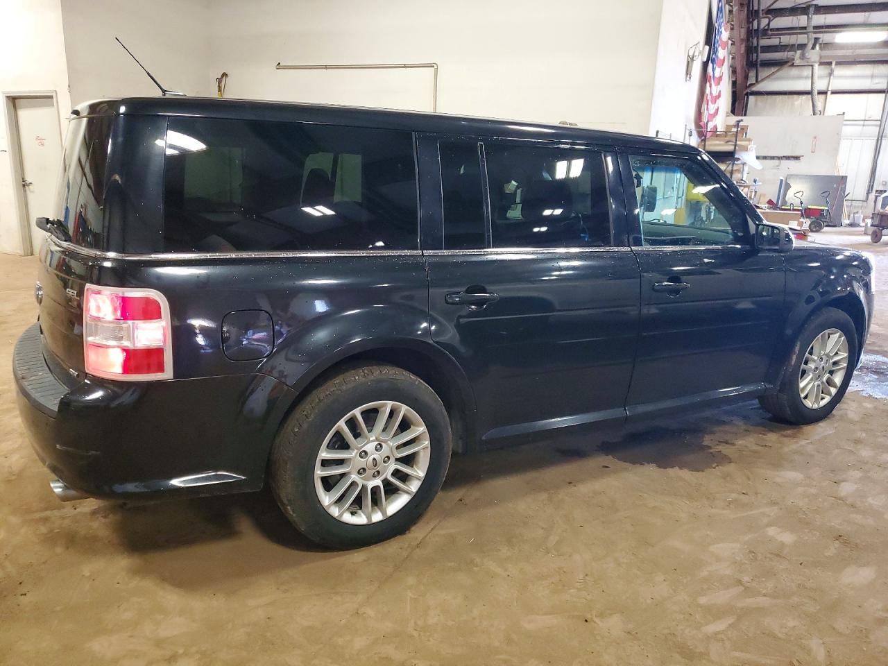 2014 Ford Flex Черный vin: 2FMHK6C88EBD01358