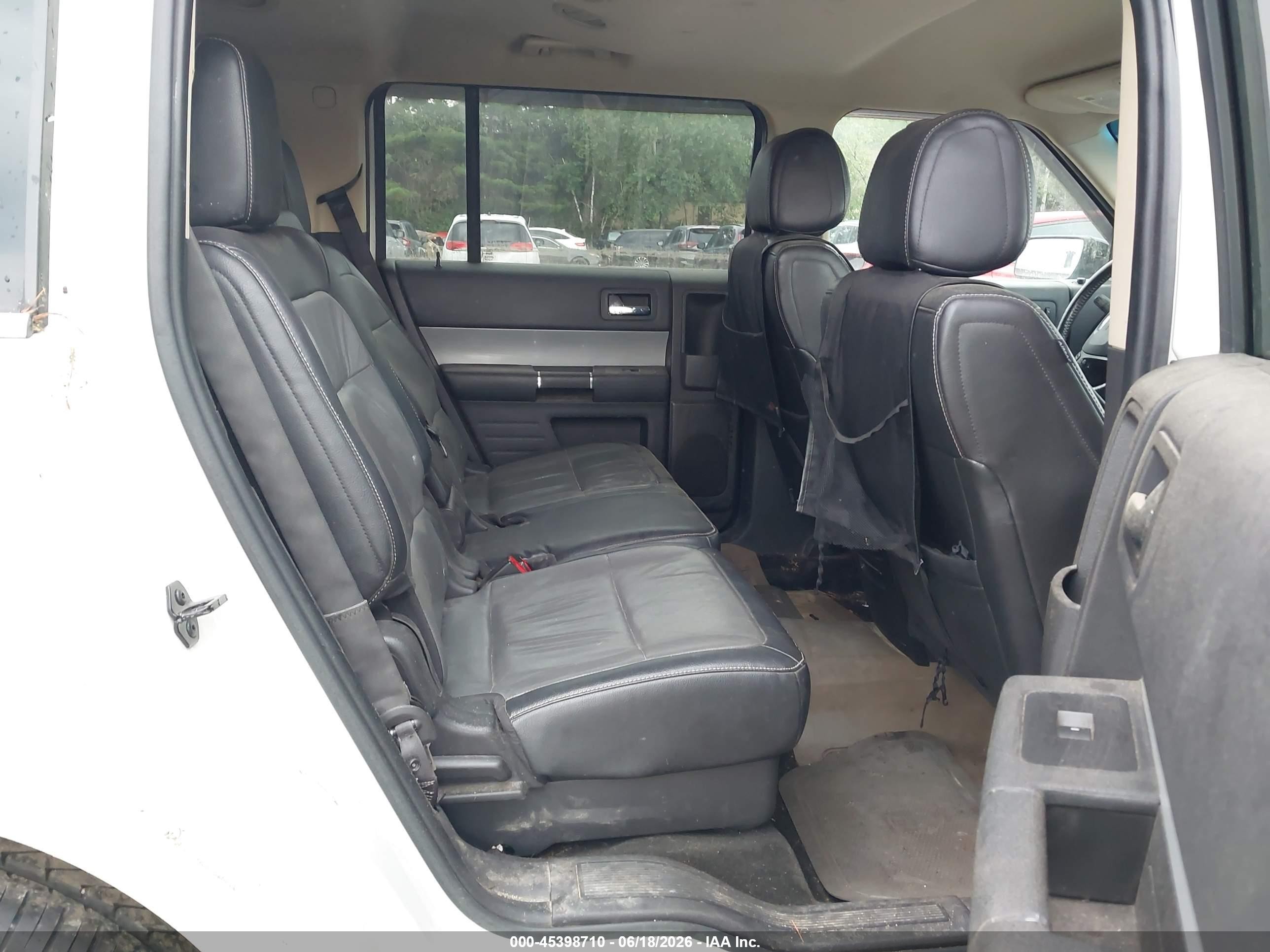 2014 Ford Flex Sel Белый vin: 2FMHK6C88EBD06401