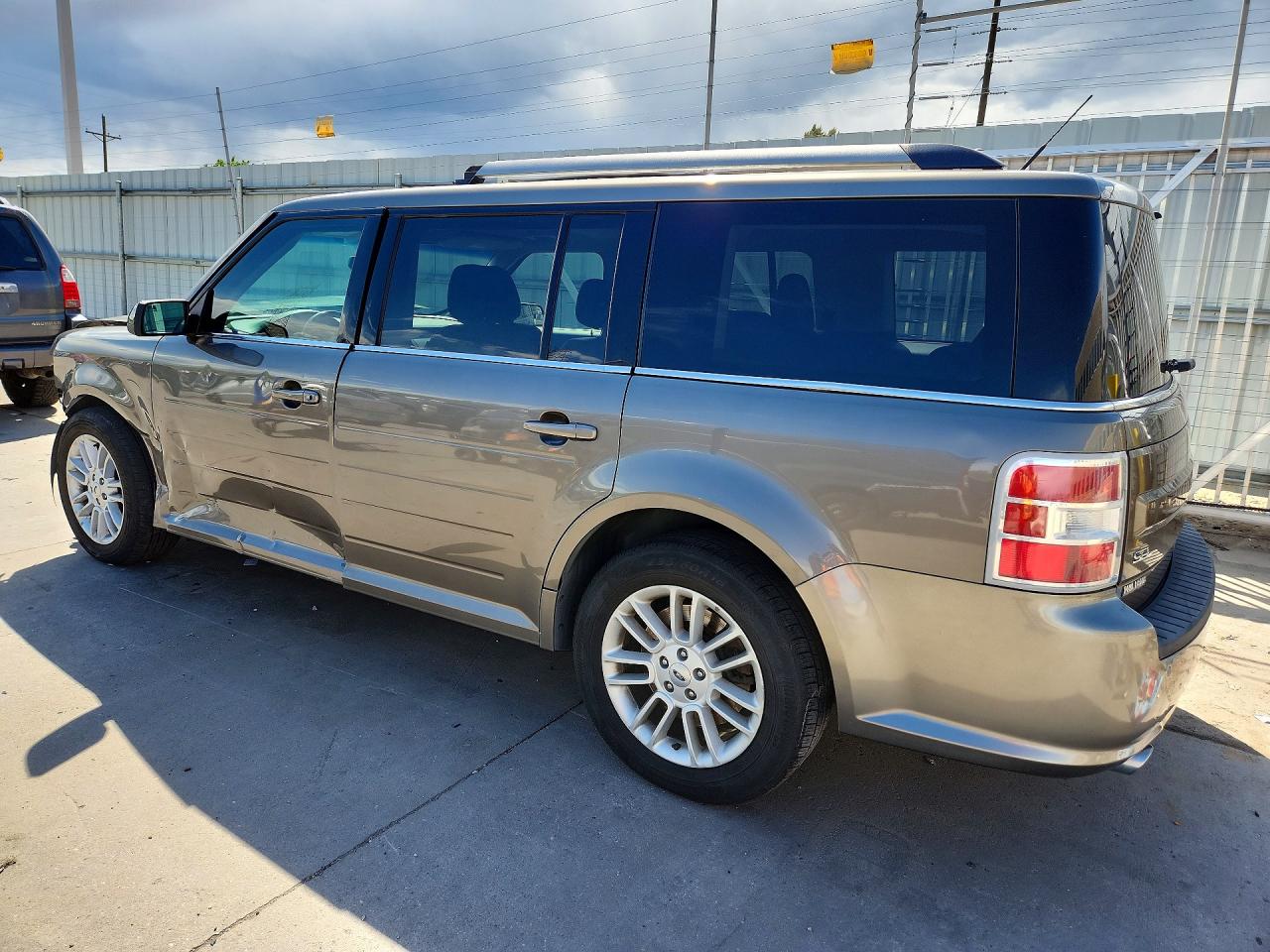 2014 Ford Flex Sel Brown vin: 2FMHK6C88EBD12960