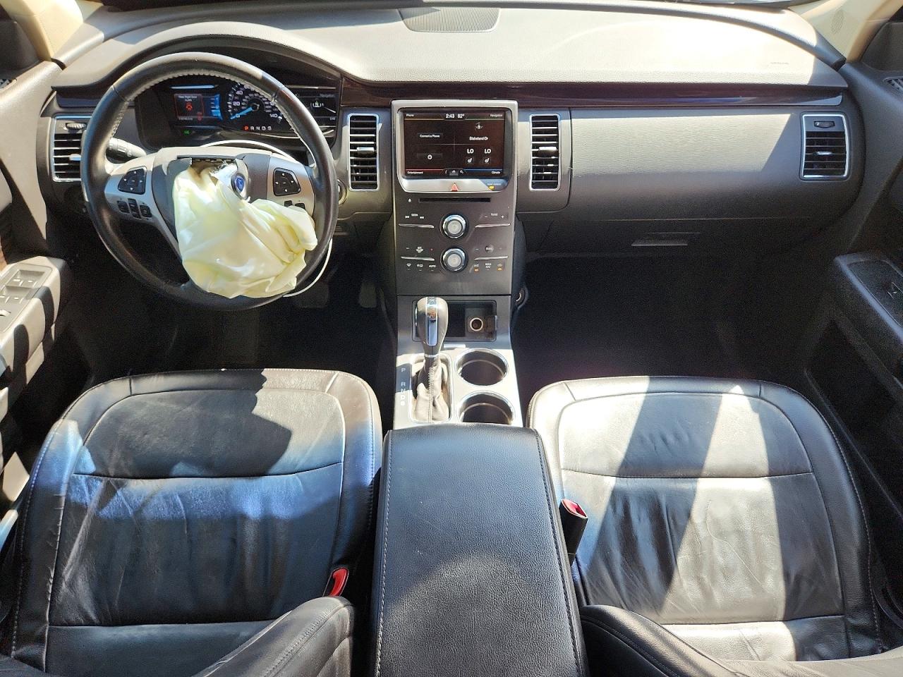 2014 Ford Flex Sel Brown vin: 2FMHK6C88EBD12960
