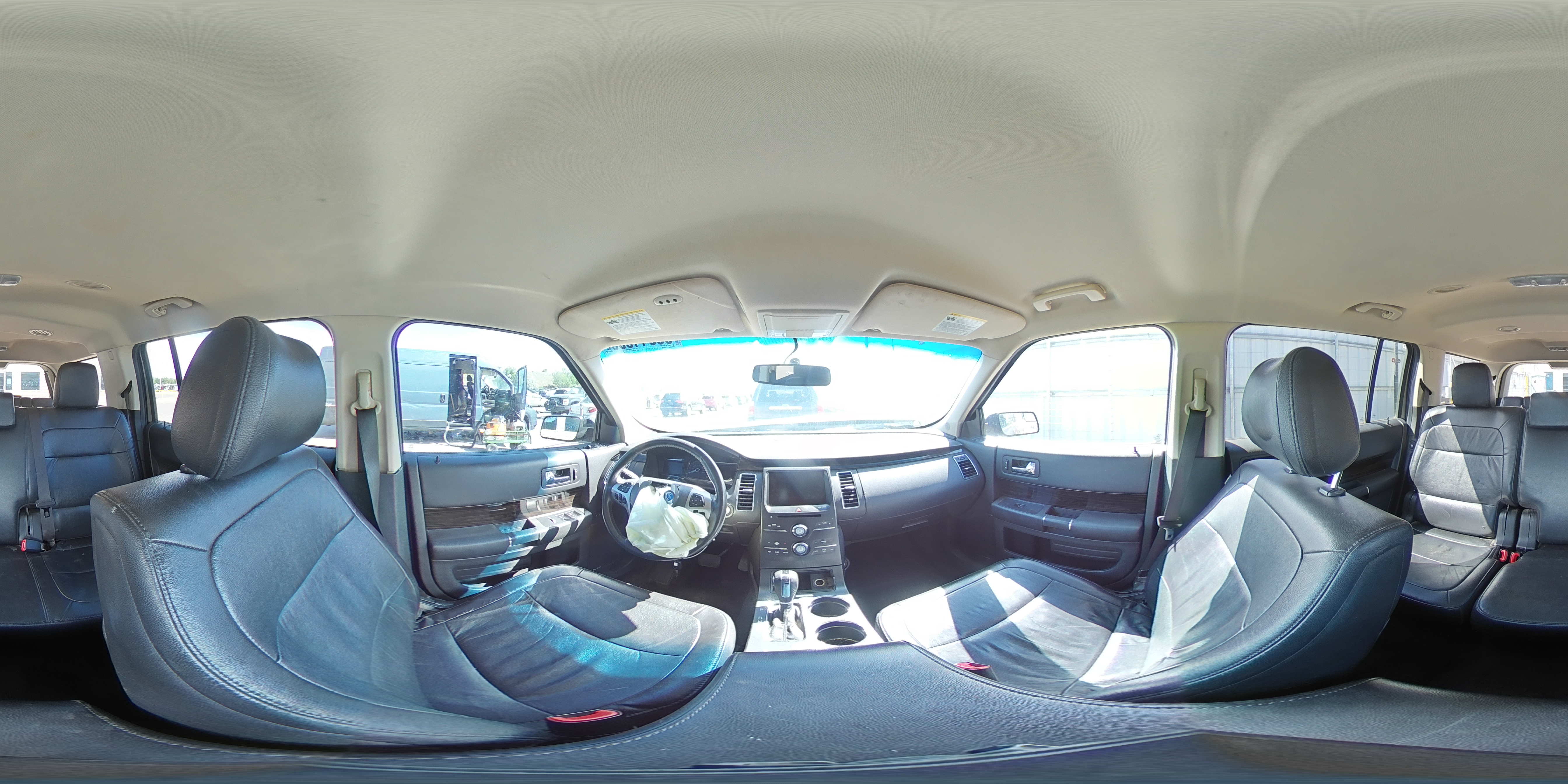 2014 Ford Flex Sel Brown vin: 2FMHK6C88EBD12960