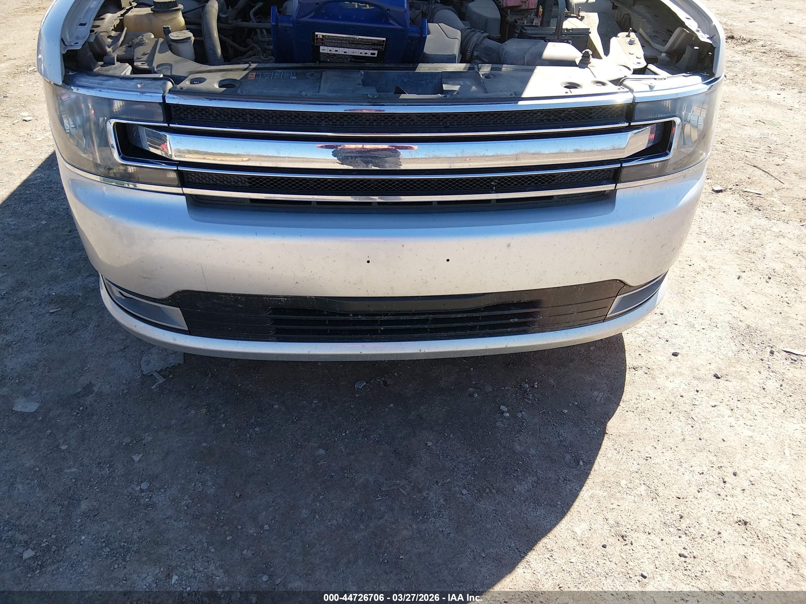 2015 Ford Flex Sel Silver vin: 2FMHK6C88FBA00185