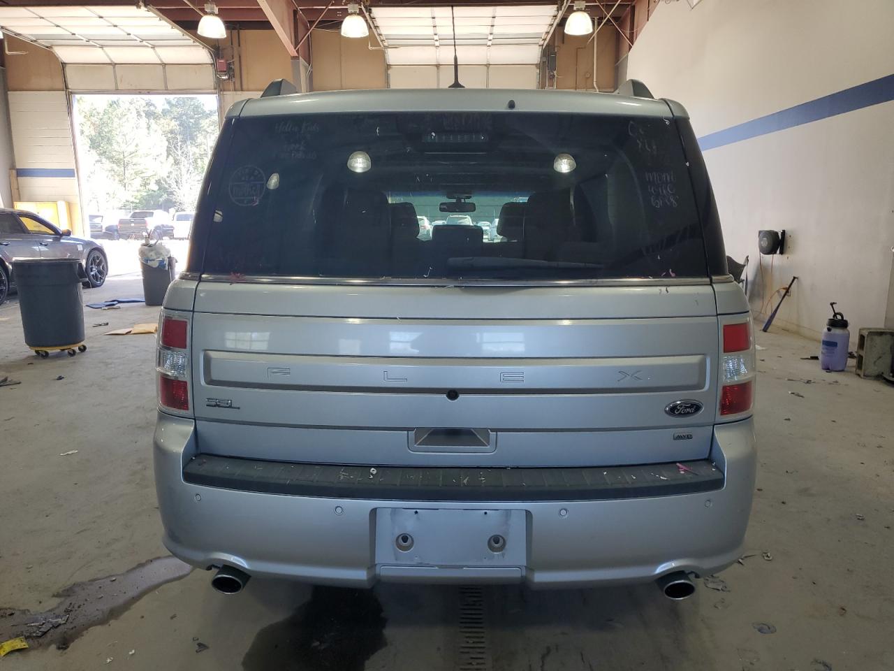 2018 Ford Flex Sel Silver vin: 2FMHK6C88JBA14158