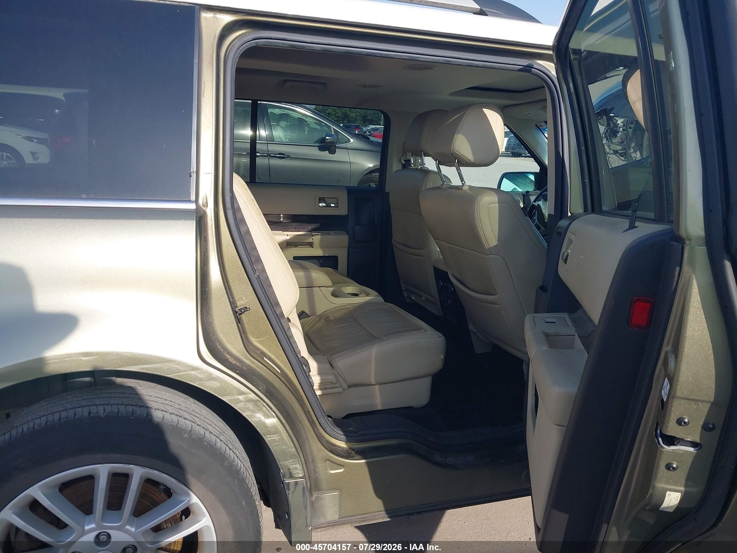 2013 Ford Flex Sel Green vin: 2FMHK6C89DBD00864