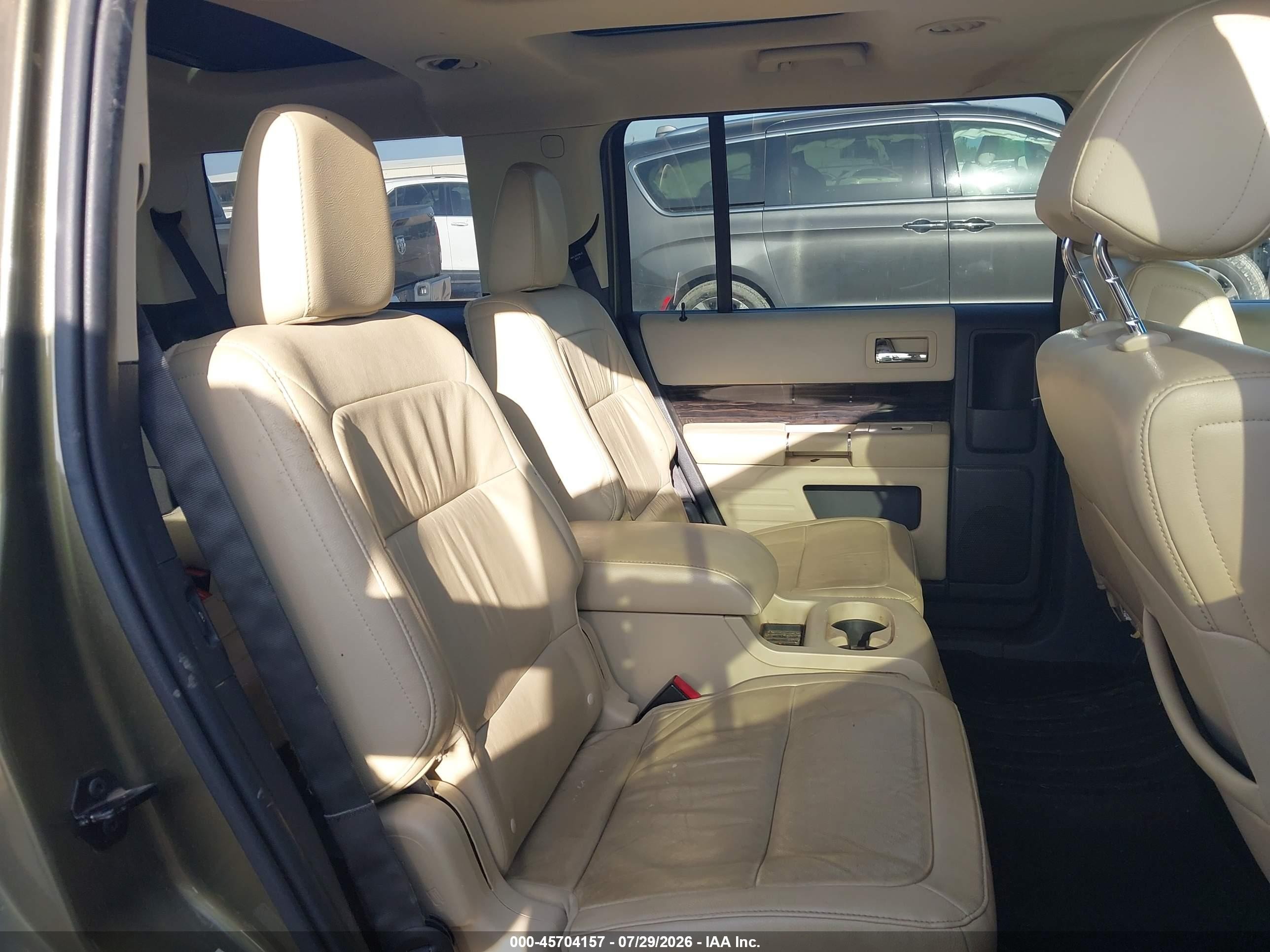 2013 Ford Flex Sel Green vin: 2FMHK6C89DBD00864