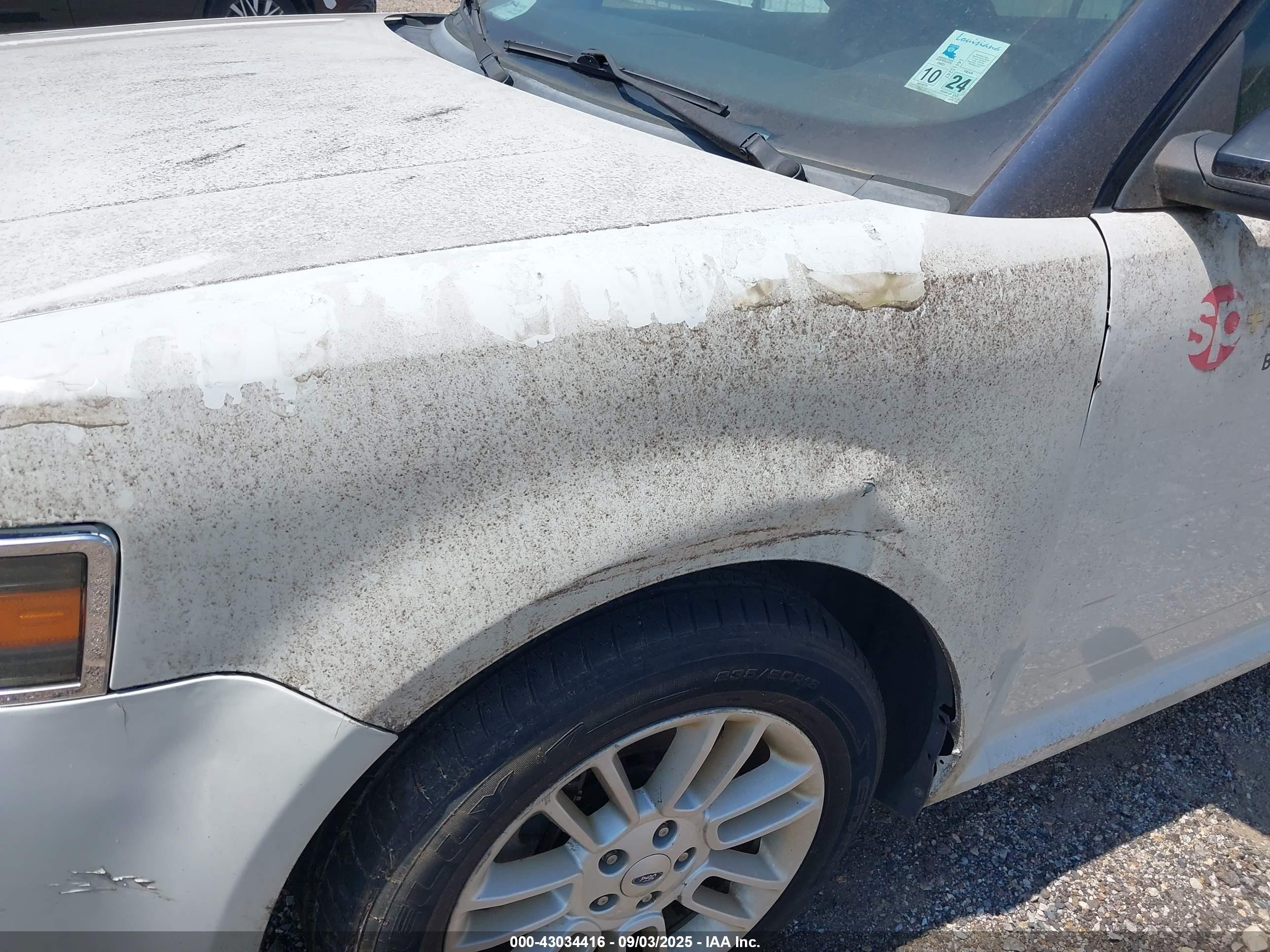 2013 Ford Flex Sel White vin: 2FMHK6C89DBD29930