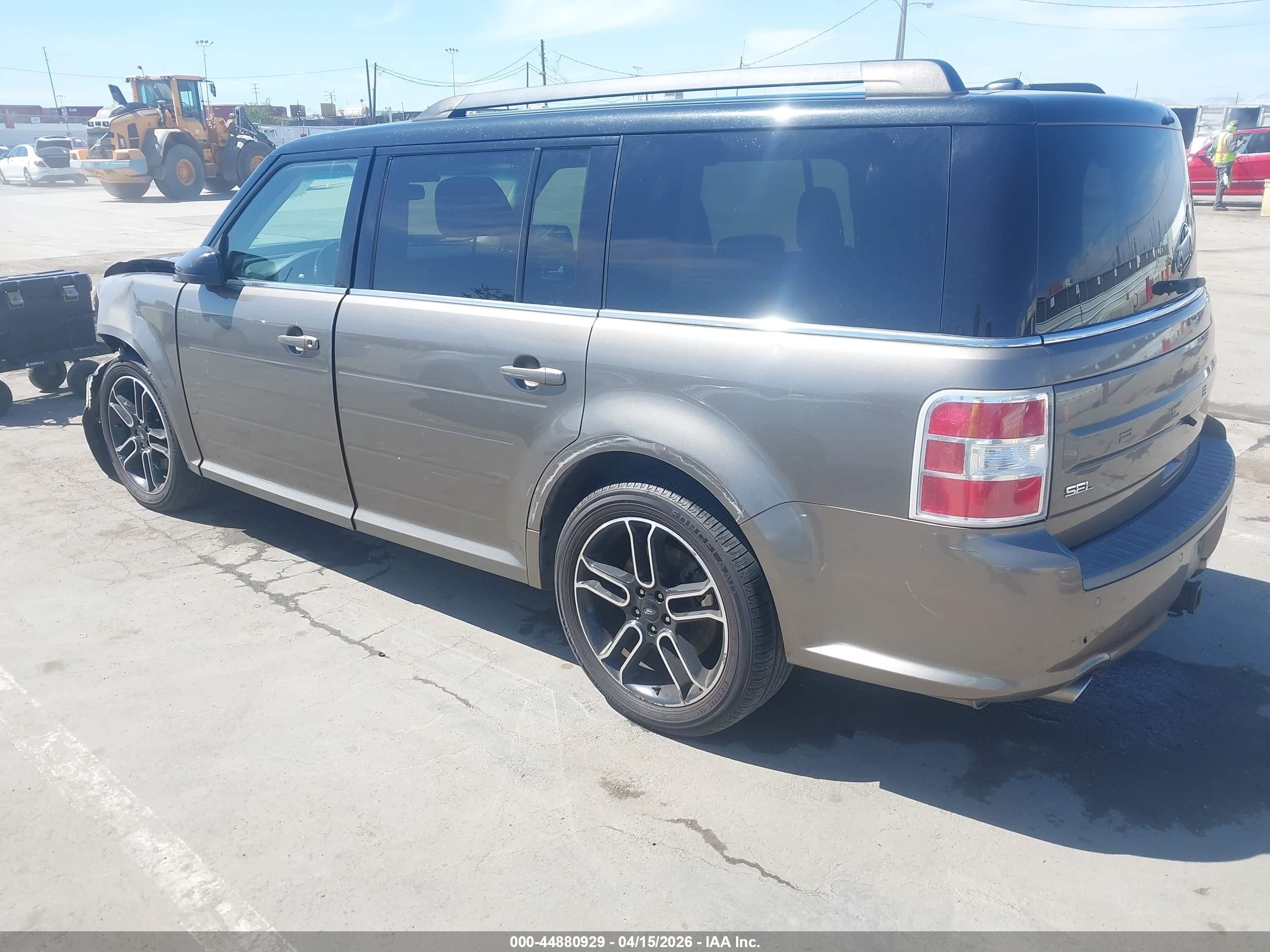 2013 Ford Flex Sel Gray vin: 2FMHK6C89DBD38420
