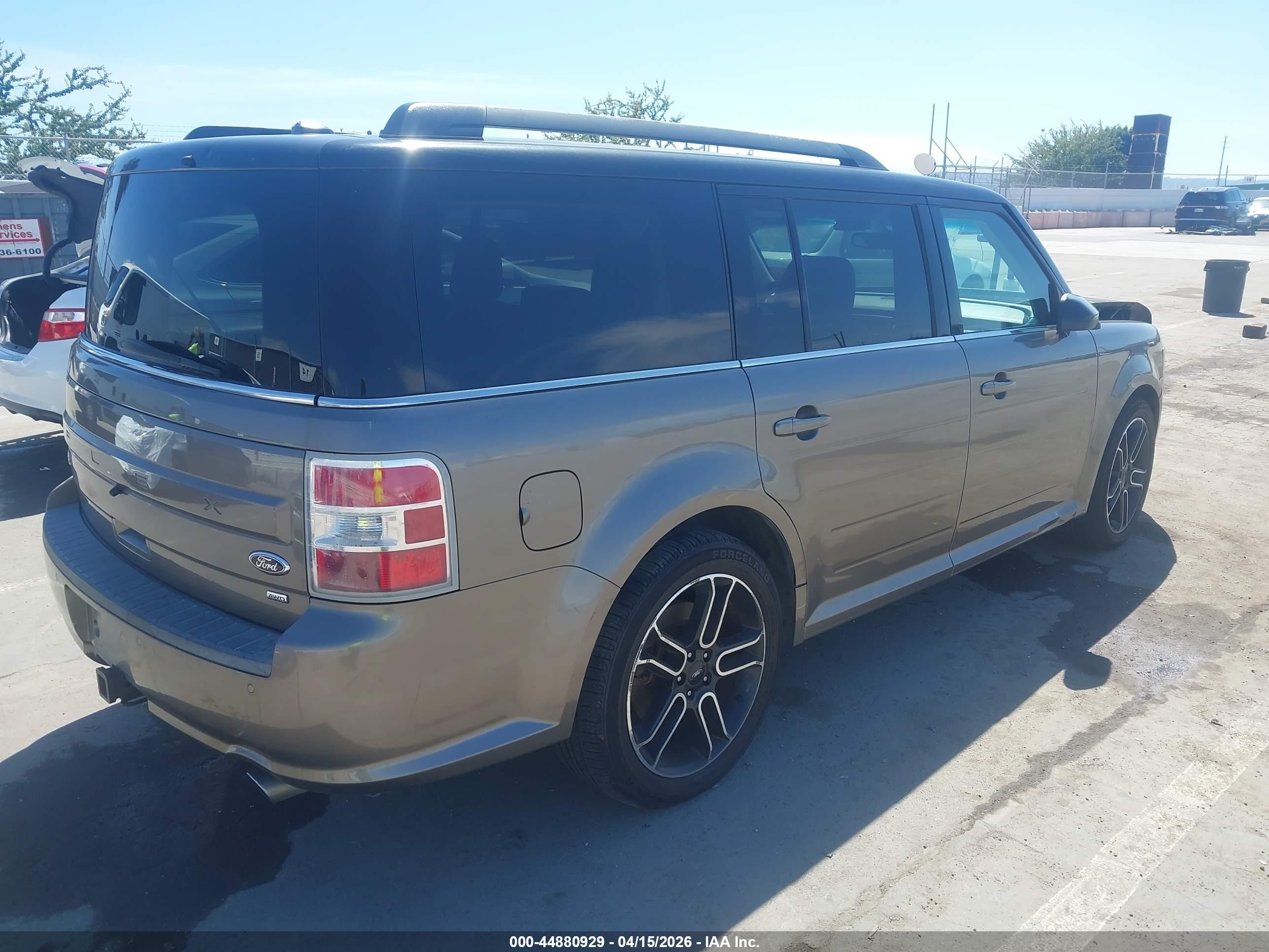2013 Ford Flex Sel Gray vin: 2FMHK6C89DBD38420