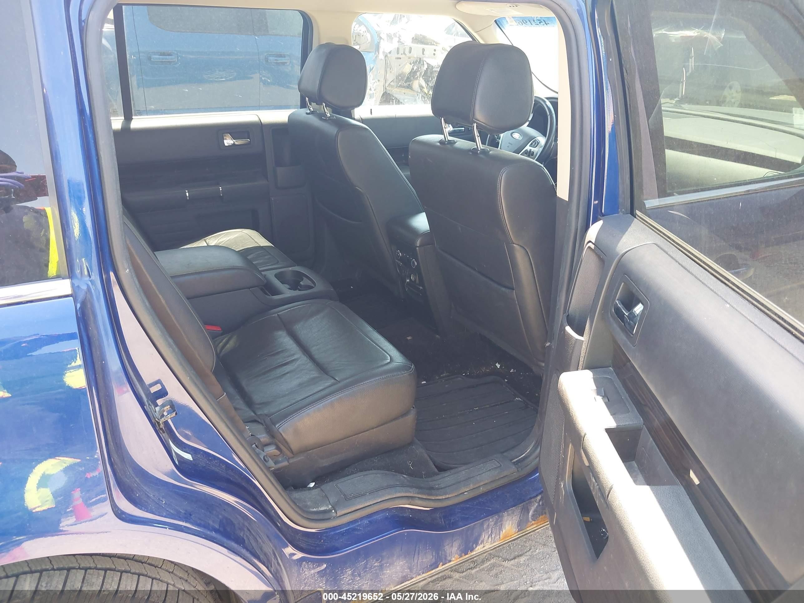2014 Ford Flex Sel Синий vin: 2FMHK6C89EBD44557