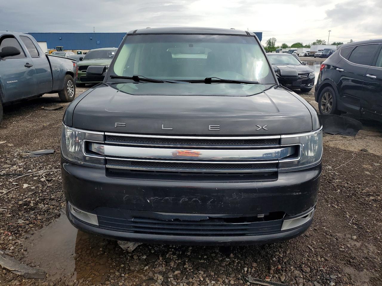 2015 Ford Flex Sel Черный vin: 2FMHK6C89FBA14466