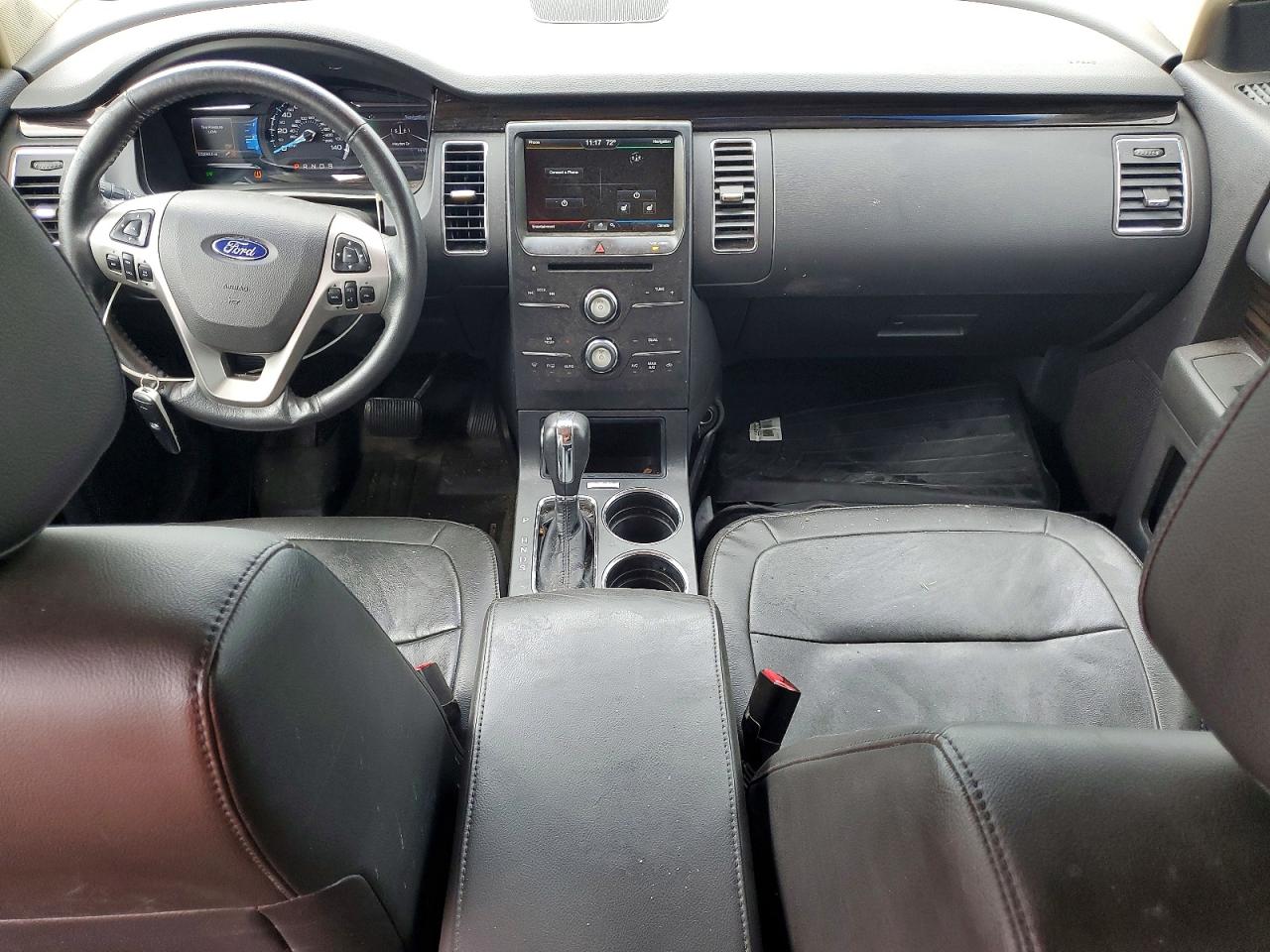 2015 Ford Flex Sel Черный vin: 2FMHK6C89FBA14466