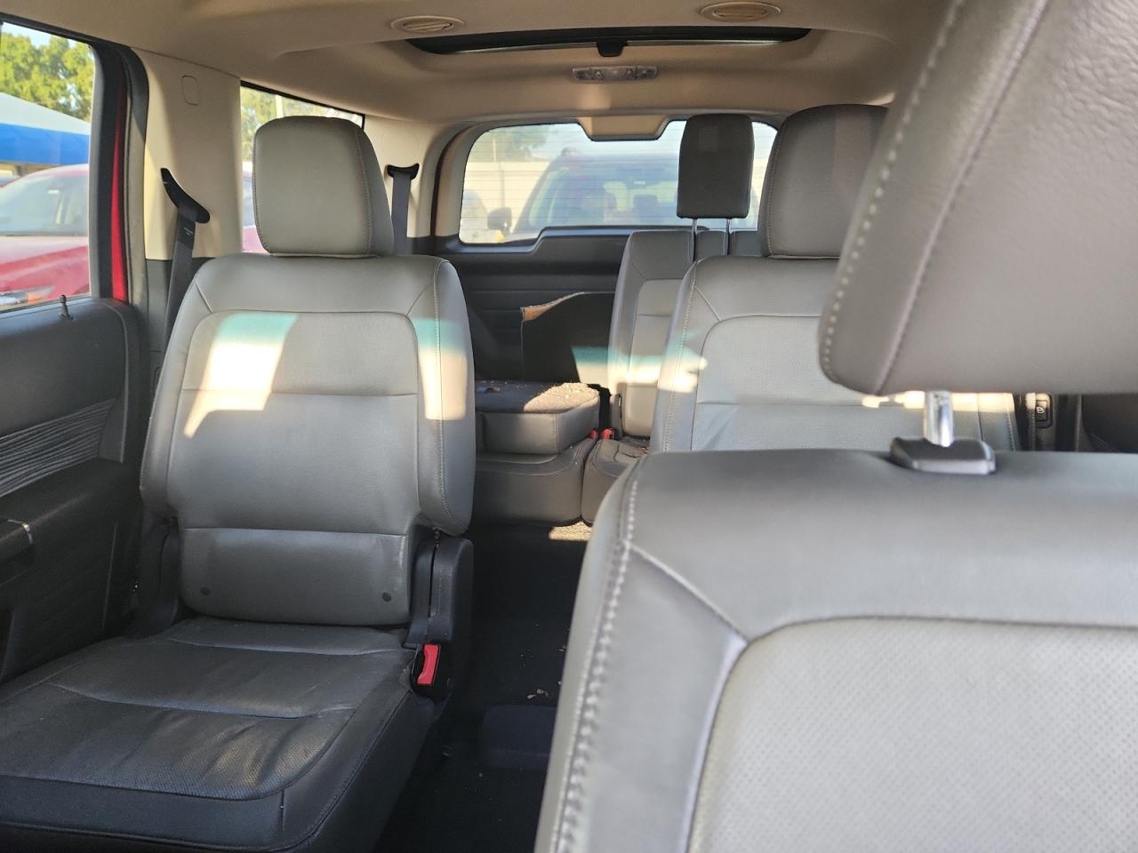 2018 Ford Flex Sel Maroon vin: 2FMHK6C89JBA02052