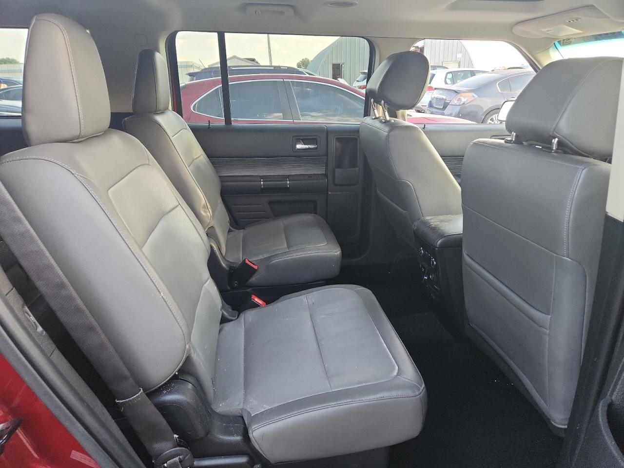 2018 Ford Flex Sel Maroon vin: 2FMHK6C89JBA02052