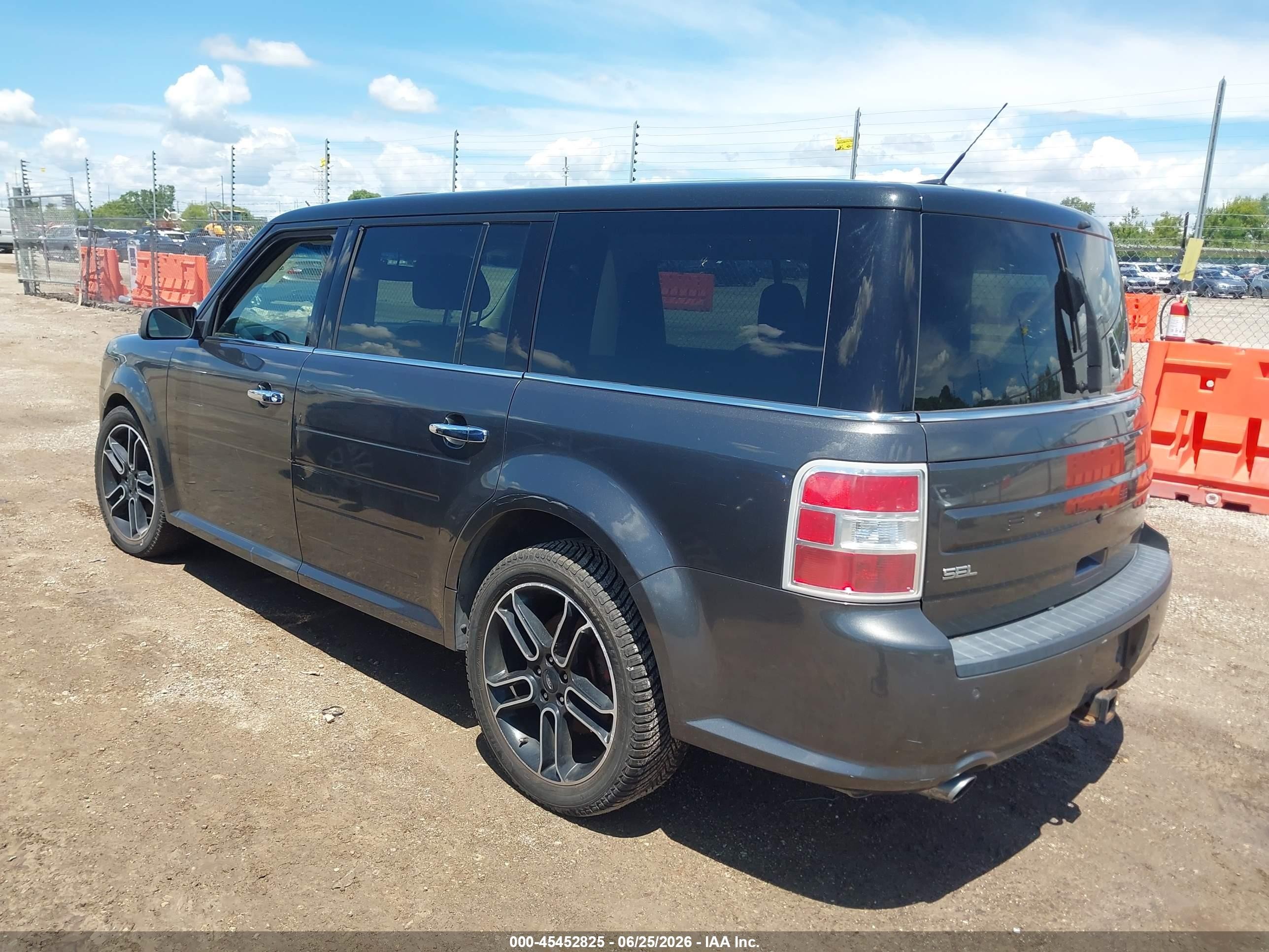 2015 Ford Flex Sel Серый vin: 2FMHK6C8XFBA19563