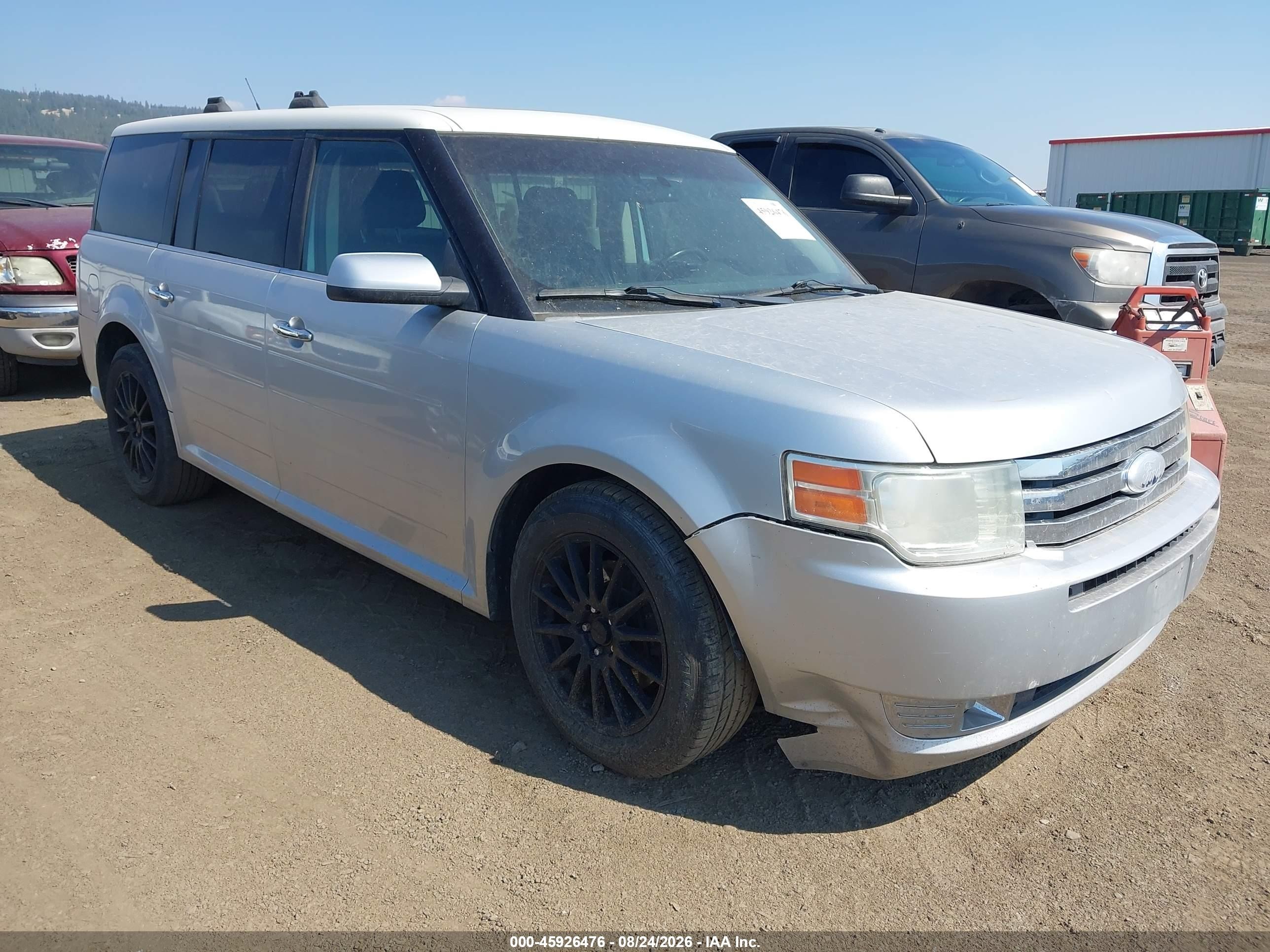 2012 Ford Flex Sel Silver vin: 2FMHK6CC0CBD01162