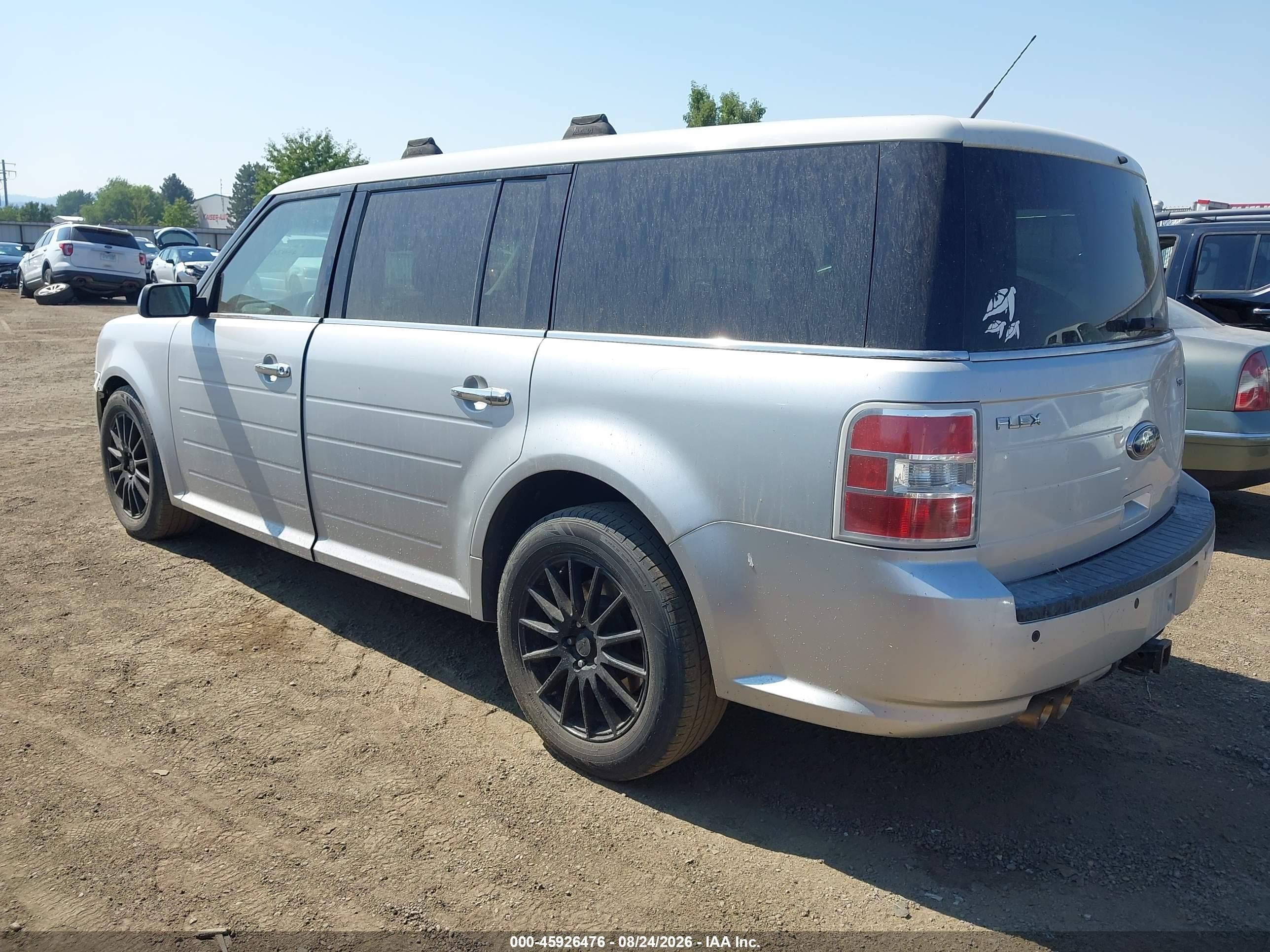 2012 Ford Flex Sel Silver vin: 2FMHK6CC0CBD01162