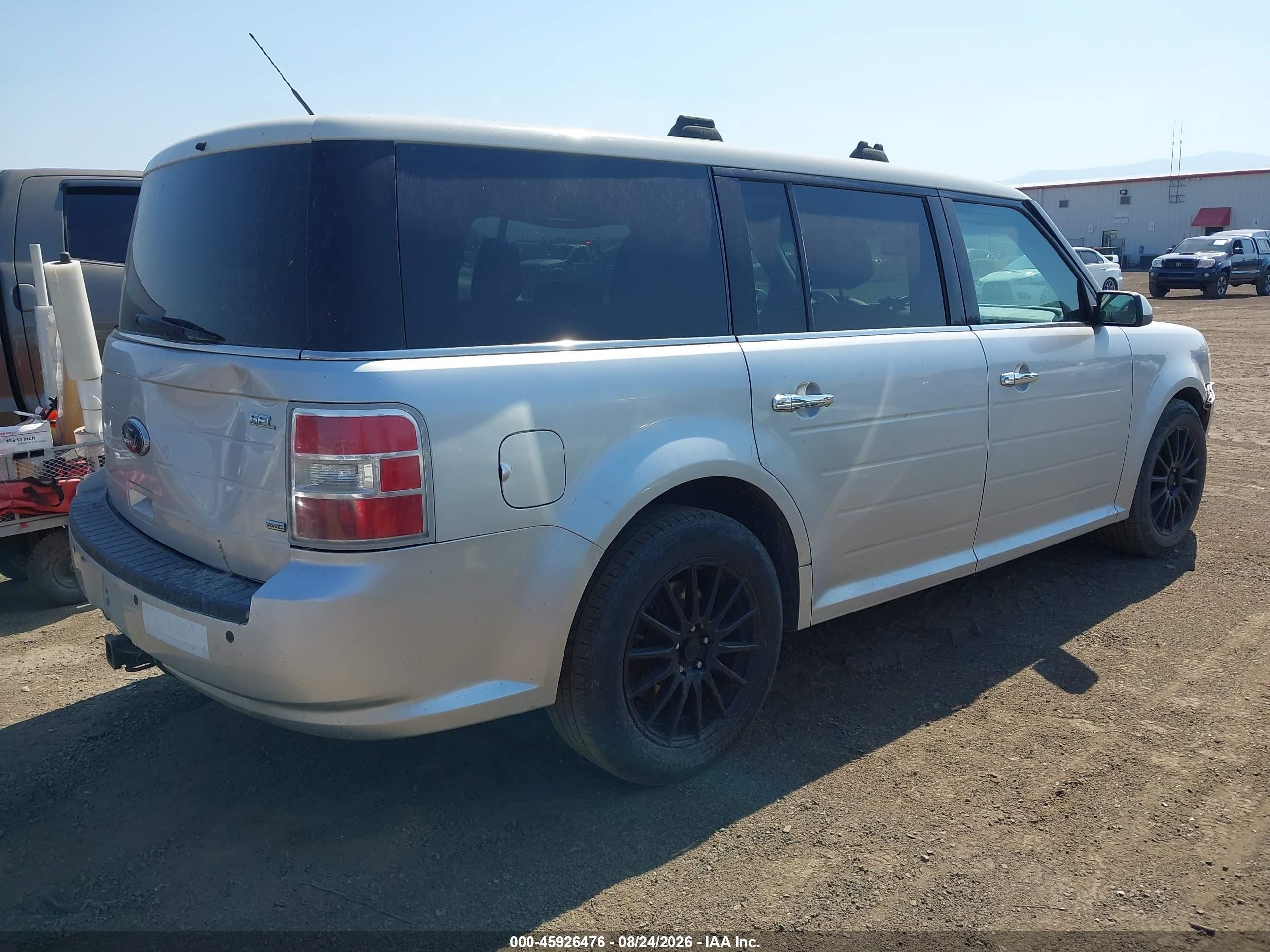 2012 Ford Flex Sel Silver vin: 2FMHK6CC0CBD01162