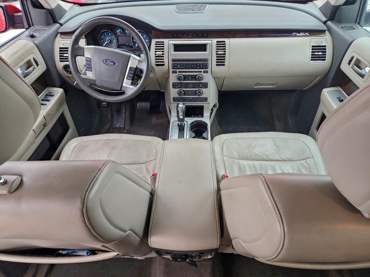 2011 Ford Flex Sel Red vin: 2FMHK6CC1BBD10712