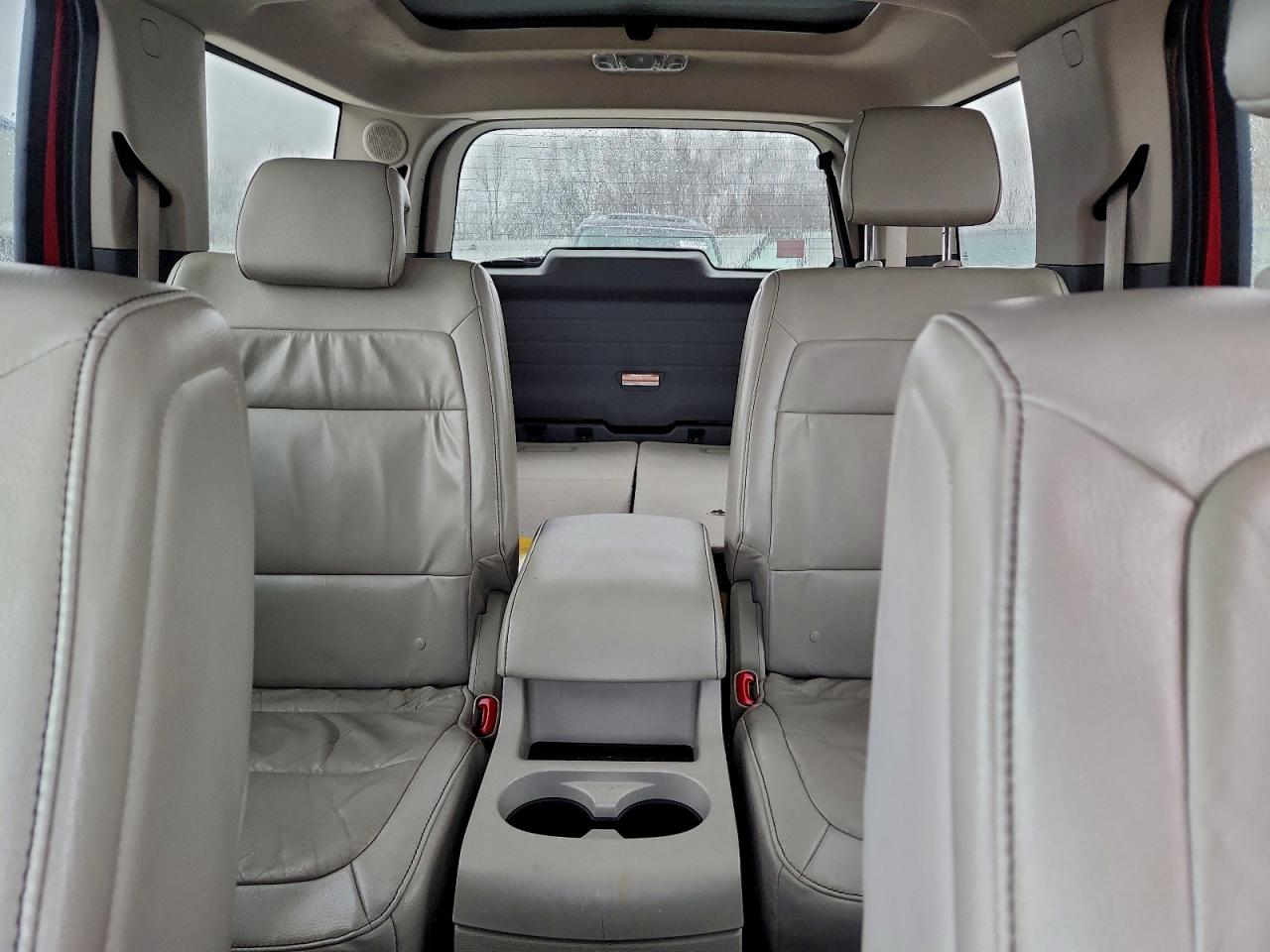 2011 Ford Flex Sel Red vin: 2FMHK6CC1BBD10712
