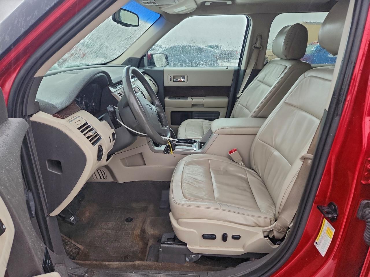 2011 Ford Flex Sel Red vin: 2FMHK6CC1BBD10712