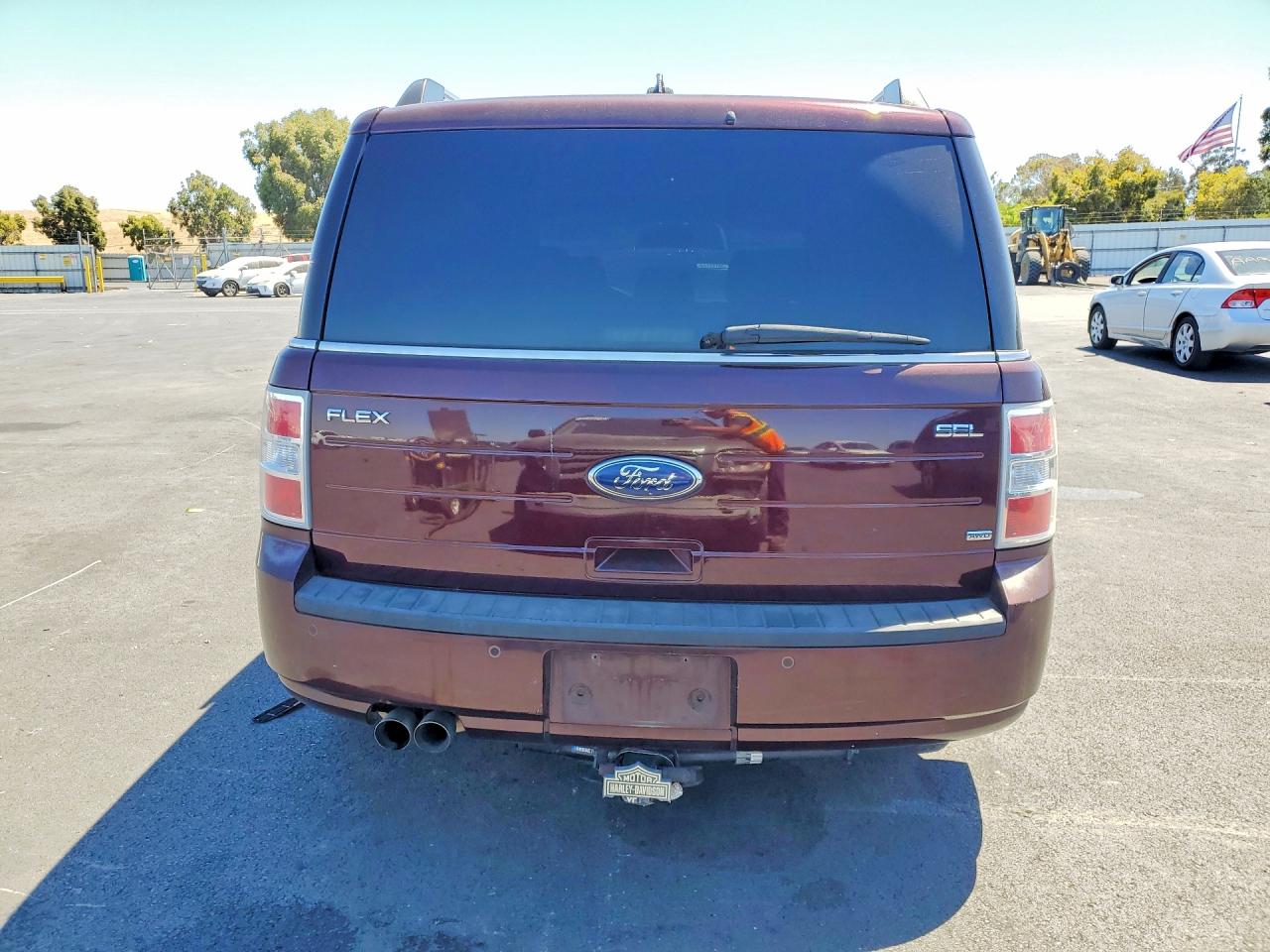 2011 Ford Flex Sel Purple vin: 2FMHK6CC1BBD27669