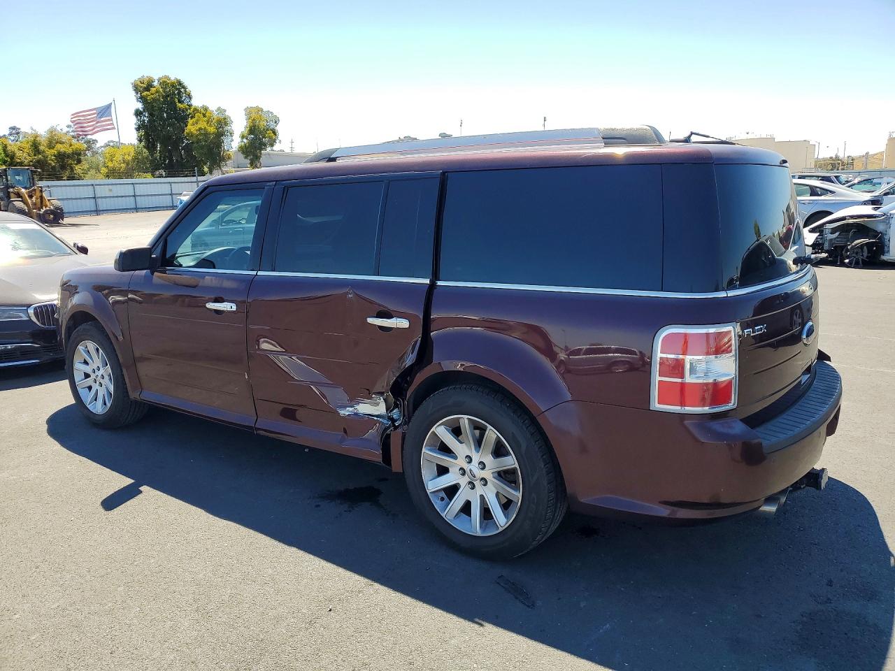 2011 Ford Flex Sel Purple vin: 2FMHK6CC1BBD27669