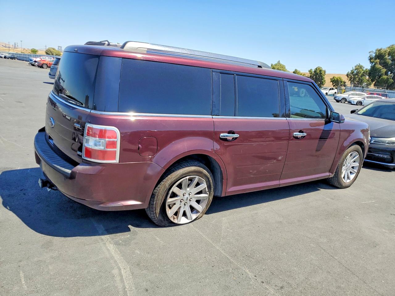 2011 Ford Flex Sel Purple vin: 2FMHK6CC1BBD27669