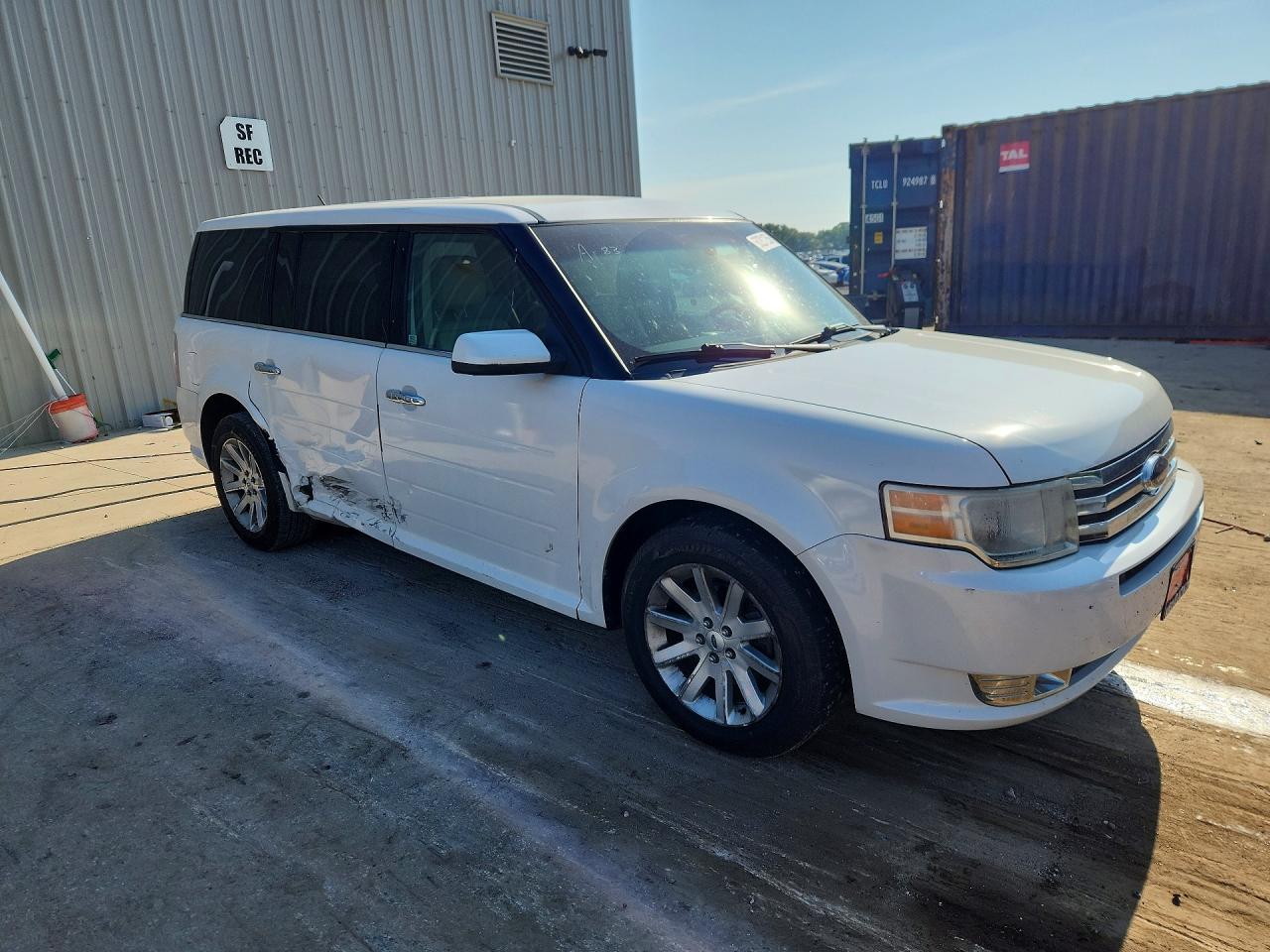 2010 Ford Flex Se Fwd White vin: 2FMHK6CC2ABB29732