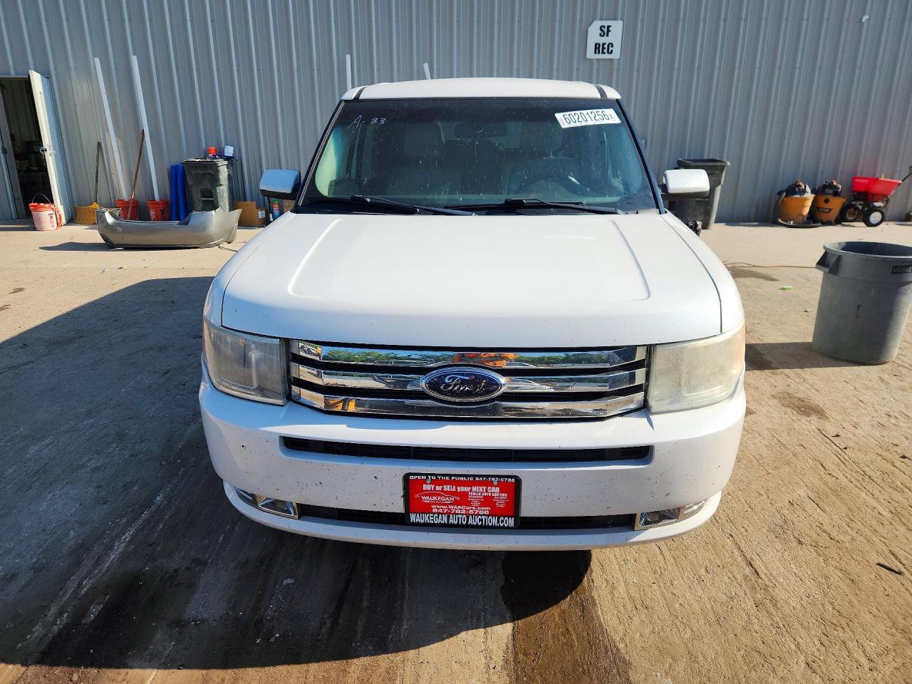 2010 Ford Flex Se Fwd White vin: 2FMHK6CC2ABB29732