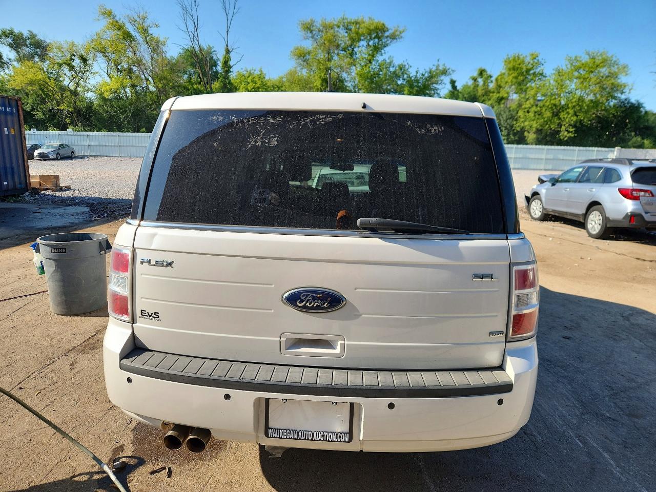 2010 Ford Flex Se Fwd White vin: 2FMHK6CC2ABB29732