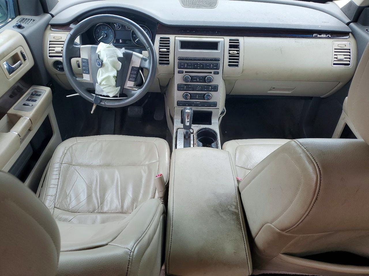 2010 Ford Flex Sel White vin: 2FMHK6CC2ABD01175