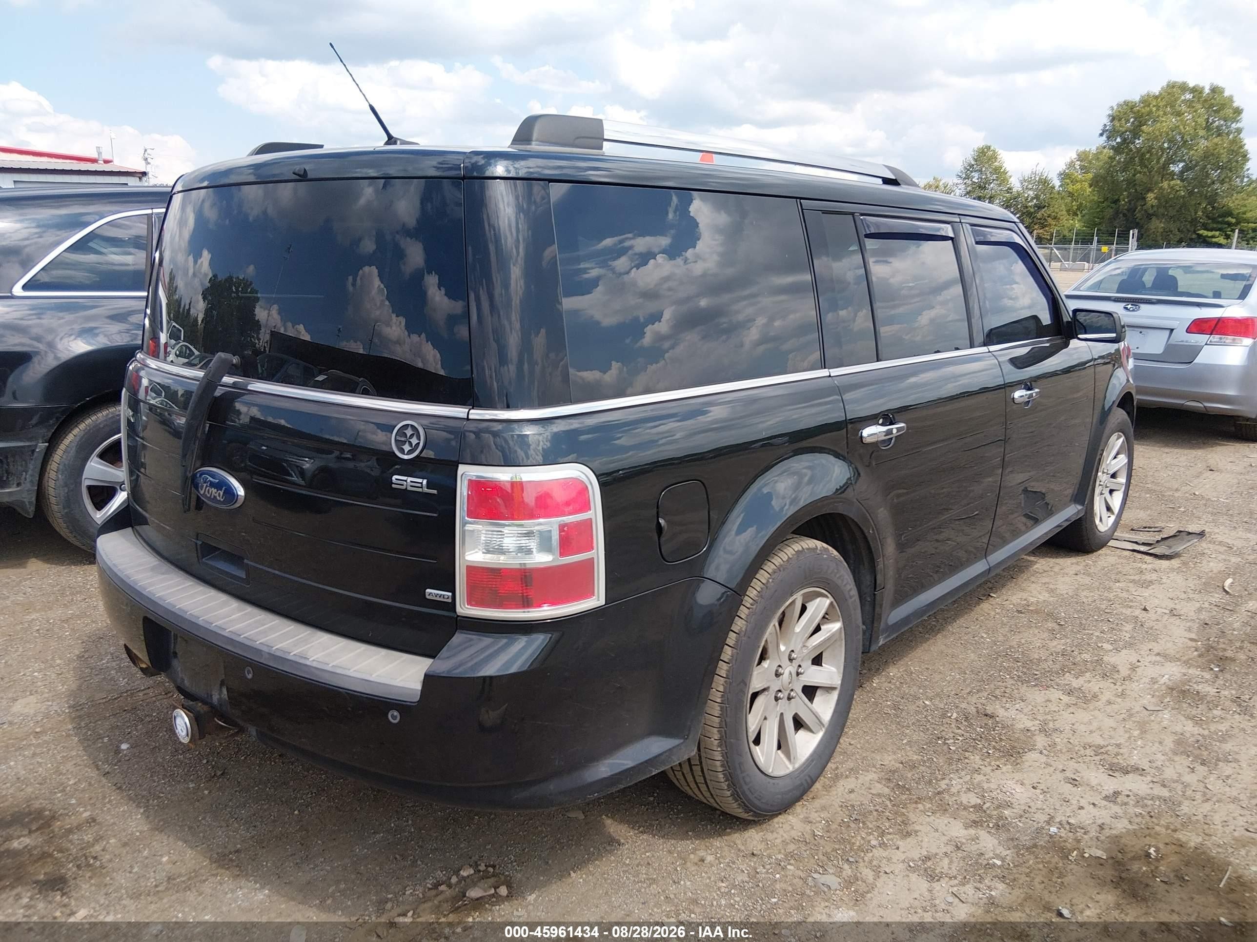 2012 Ford Flex Sel Black vin: 2FMHK6CC2CBD20330
