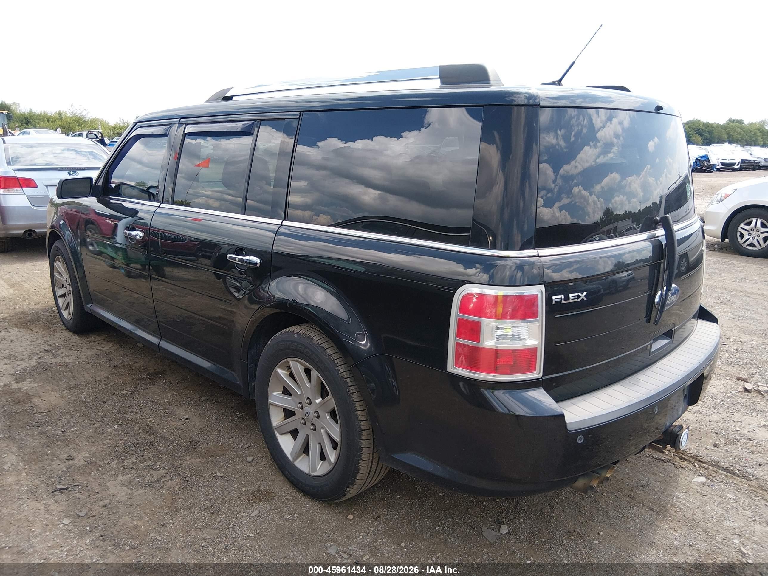 2012 Ford Flex Sel Black vin: 2FMHK6CC2CBD20330